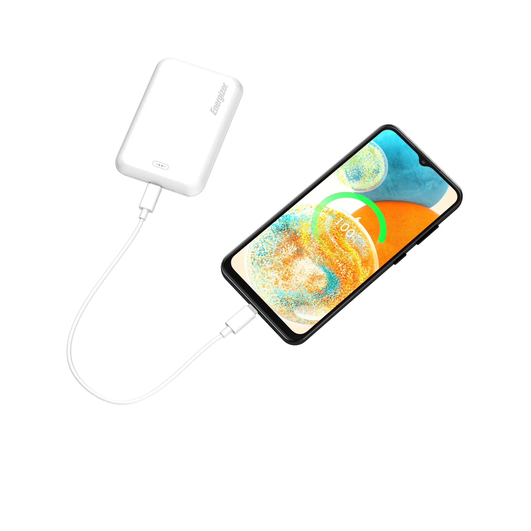 Energizer 15W Magnetic Wireless Power Bank. White