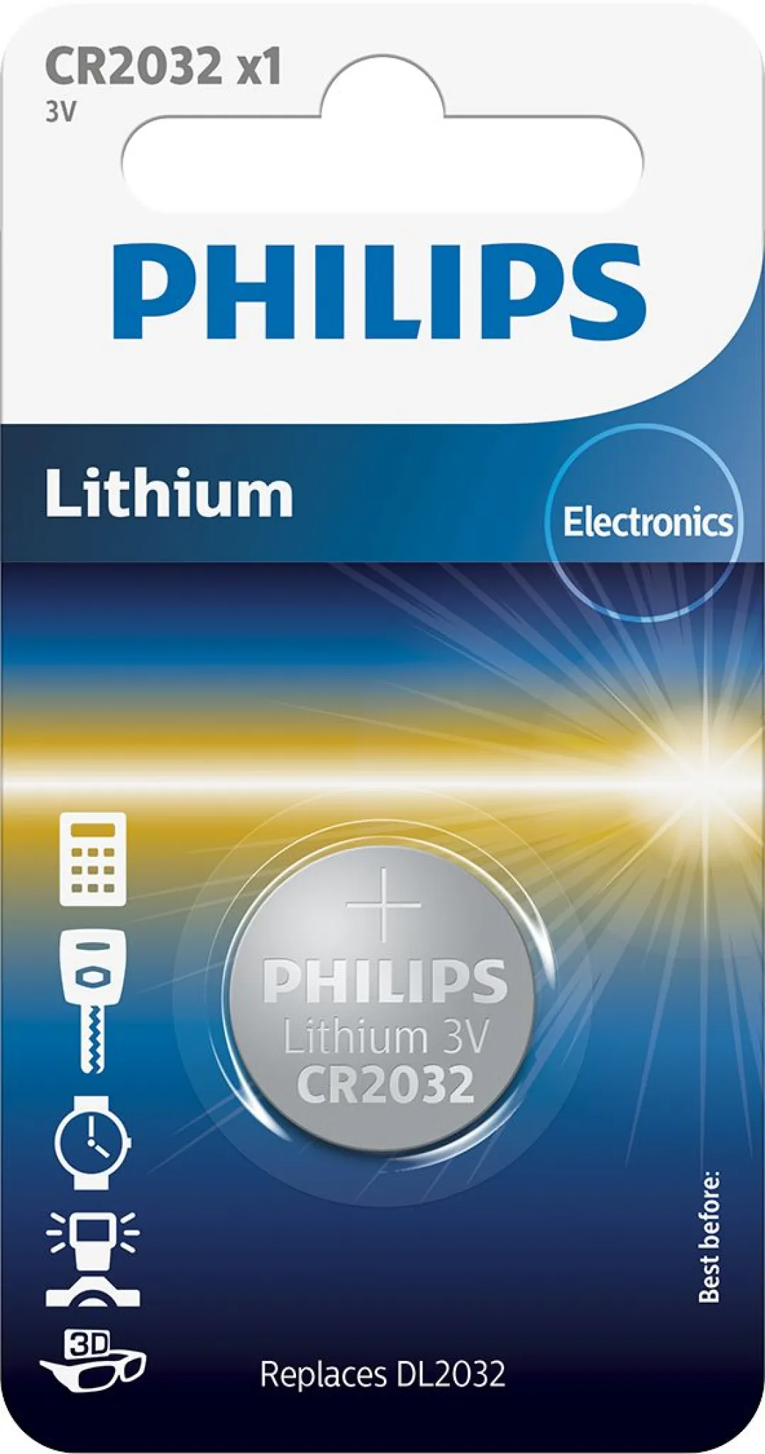 Philips Lithium CR2032