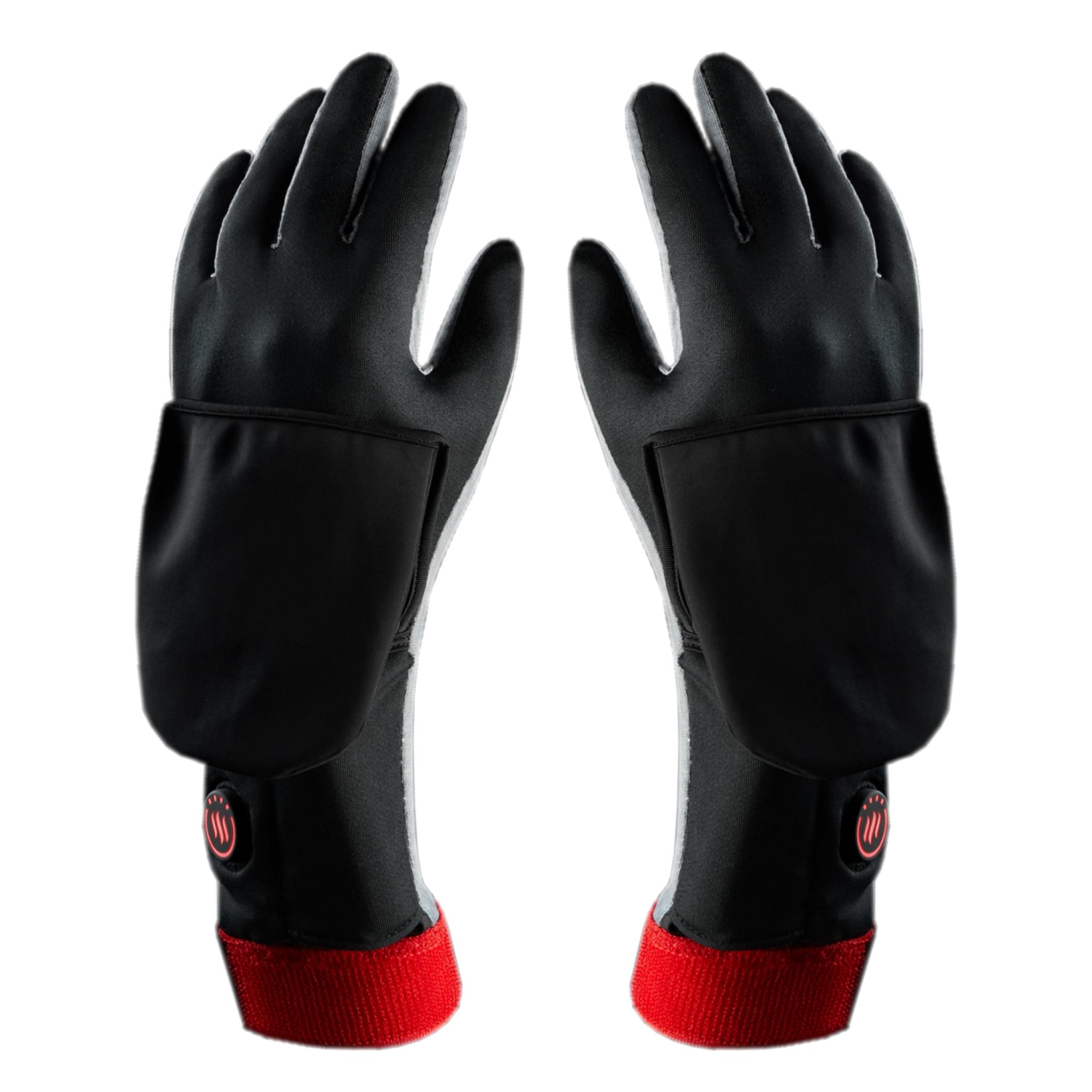 Glovii Heated Universal Gloves with Waterproof cover M. Black