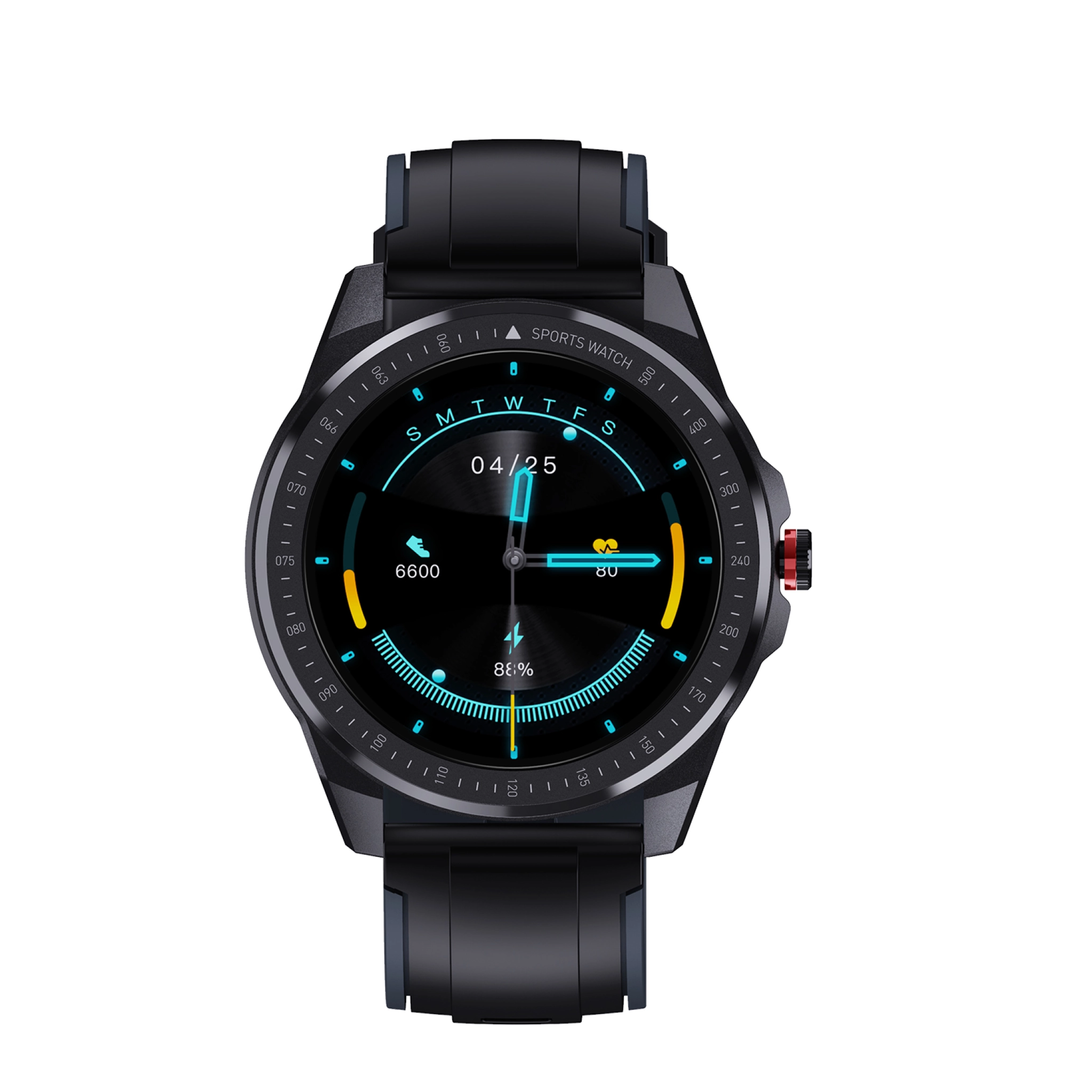 Sinox Lifestyle SPORT smartwatch. Black