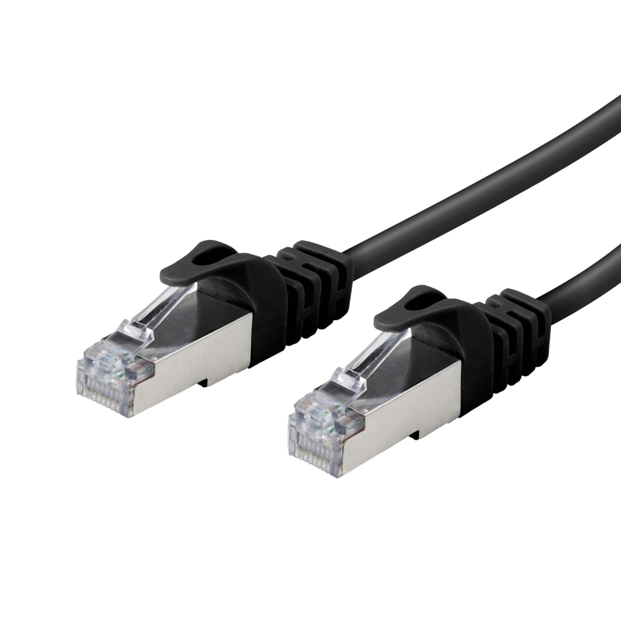 Vivanco S/FTP CAT 8 network cable. Black