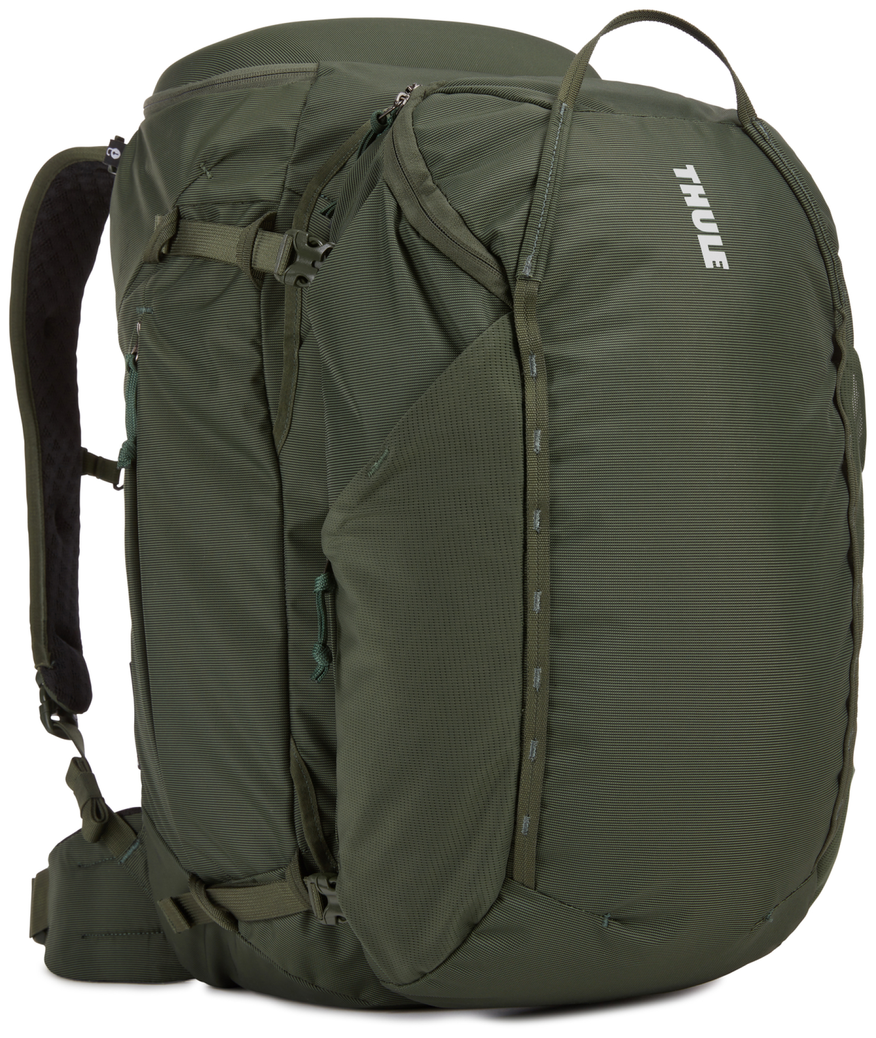 Thule Landmark 60L backpack. Dark Forest Green