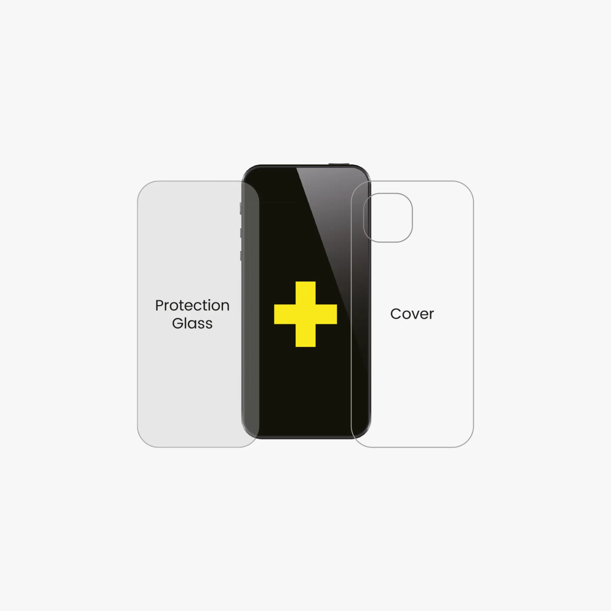 Techammo Protection Glass + Cover iPhone® 15 Pro
