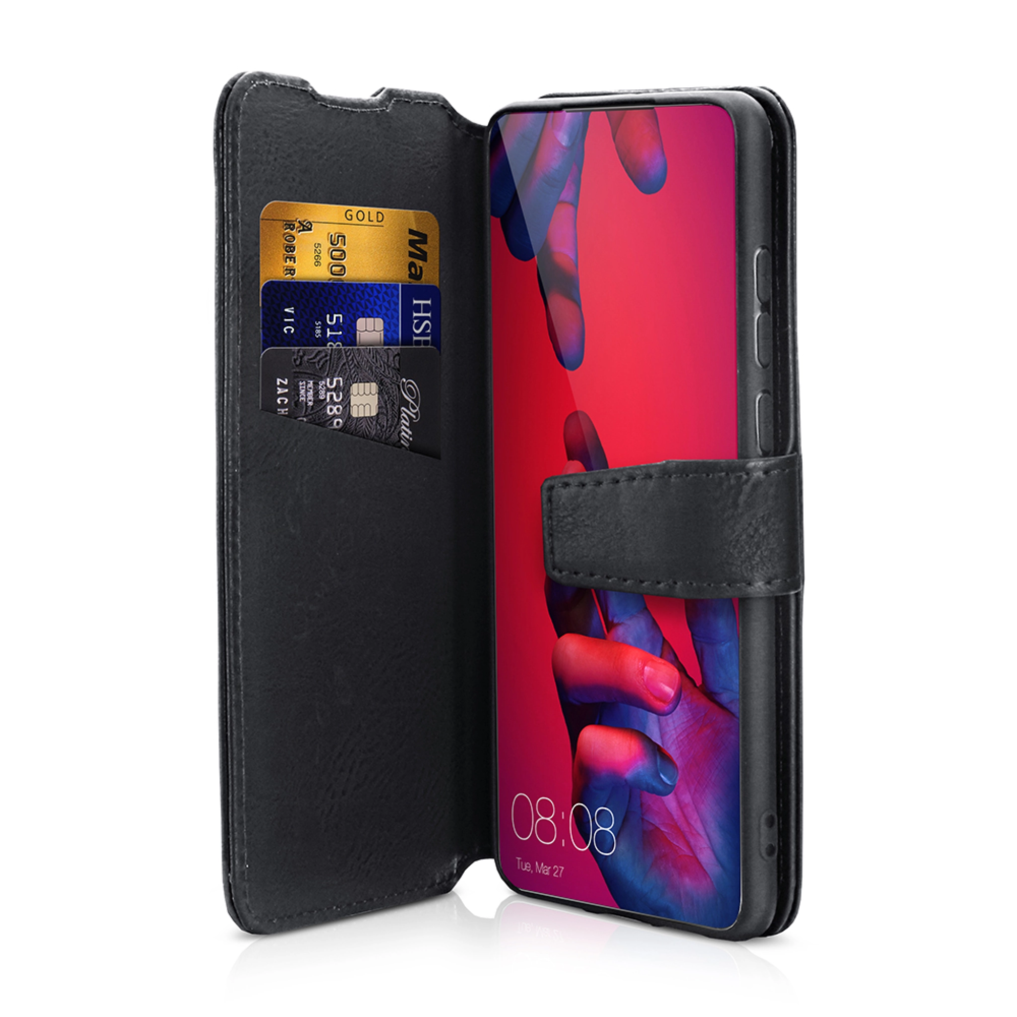 ITSKINS BOOK cover for Huawei P30®. Black