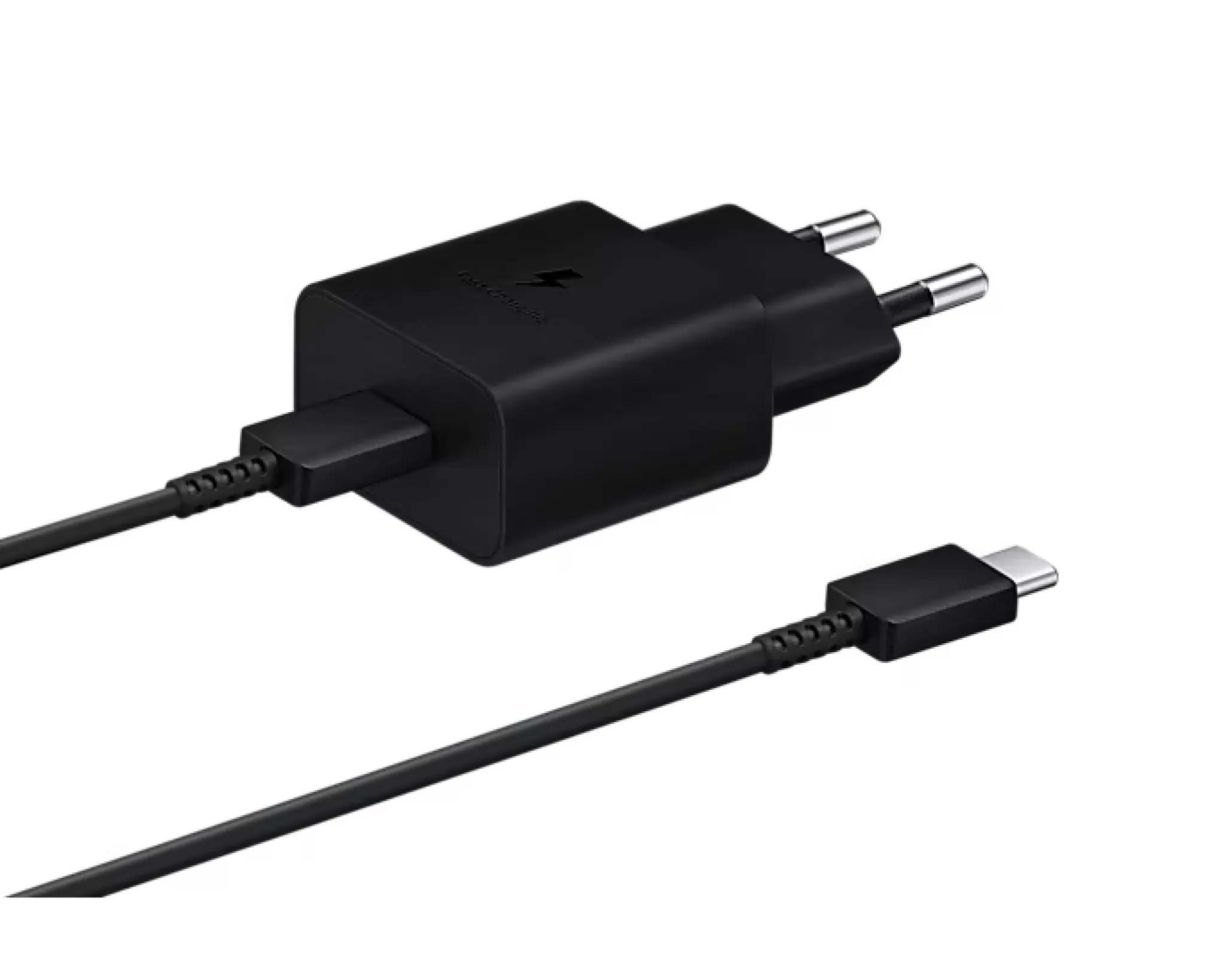 Samsung 240V USB-C Charger. 1m USB-C Cable. Black