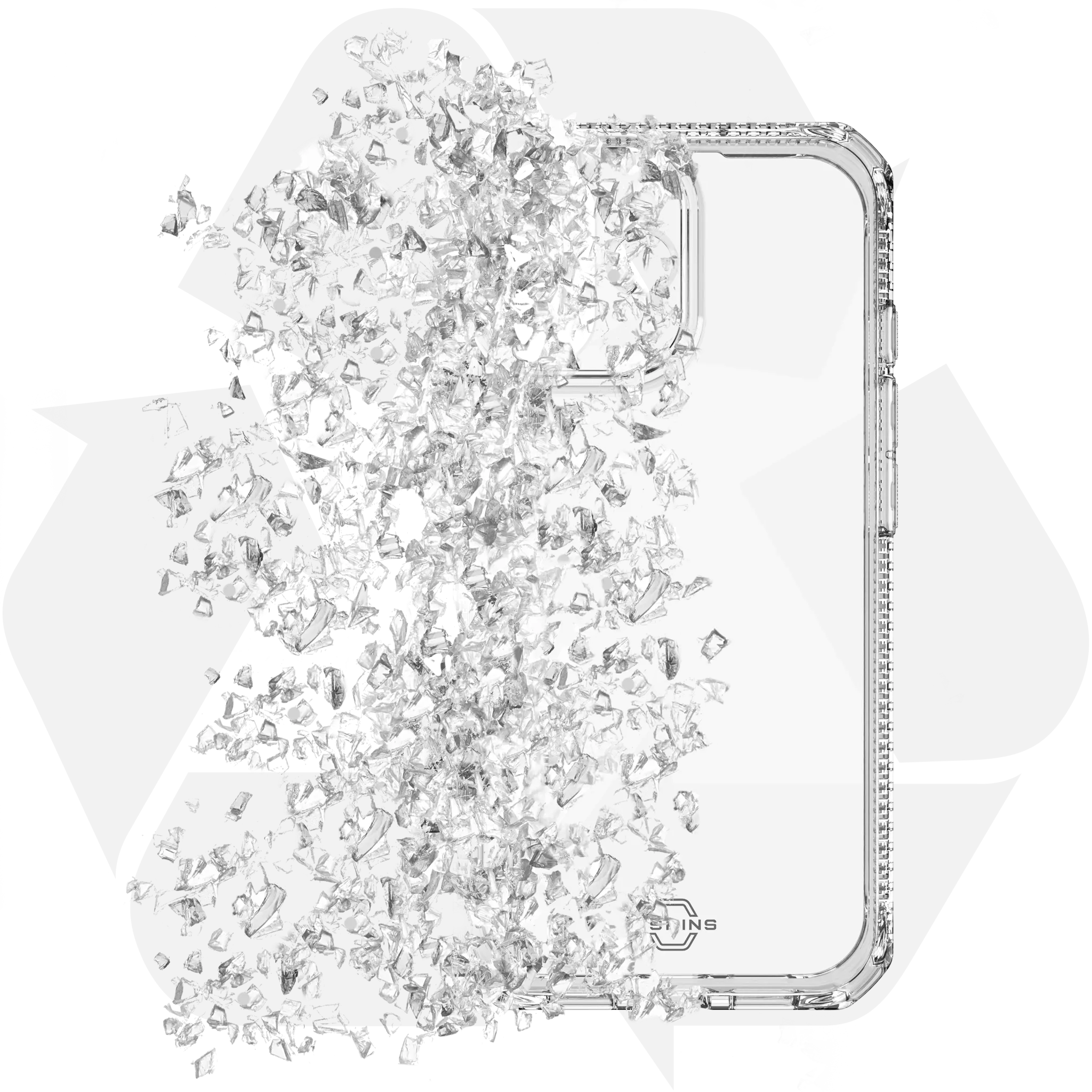 ITSKINS SPECTRUM CLEAR cover for iPhone 17®. Transparent