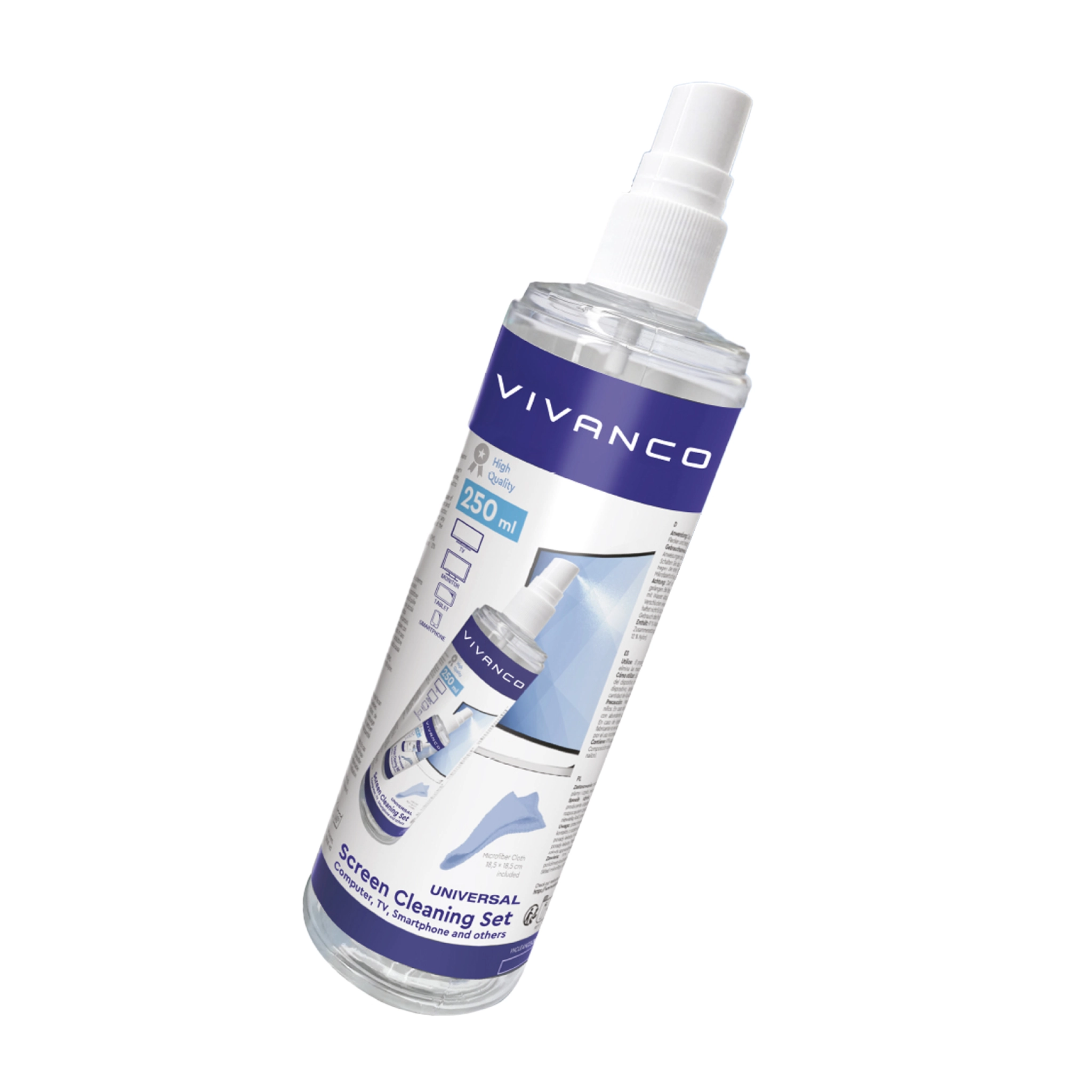 Vivanco Screen Spray with Cloth