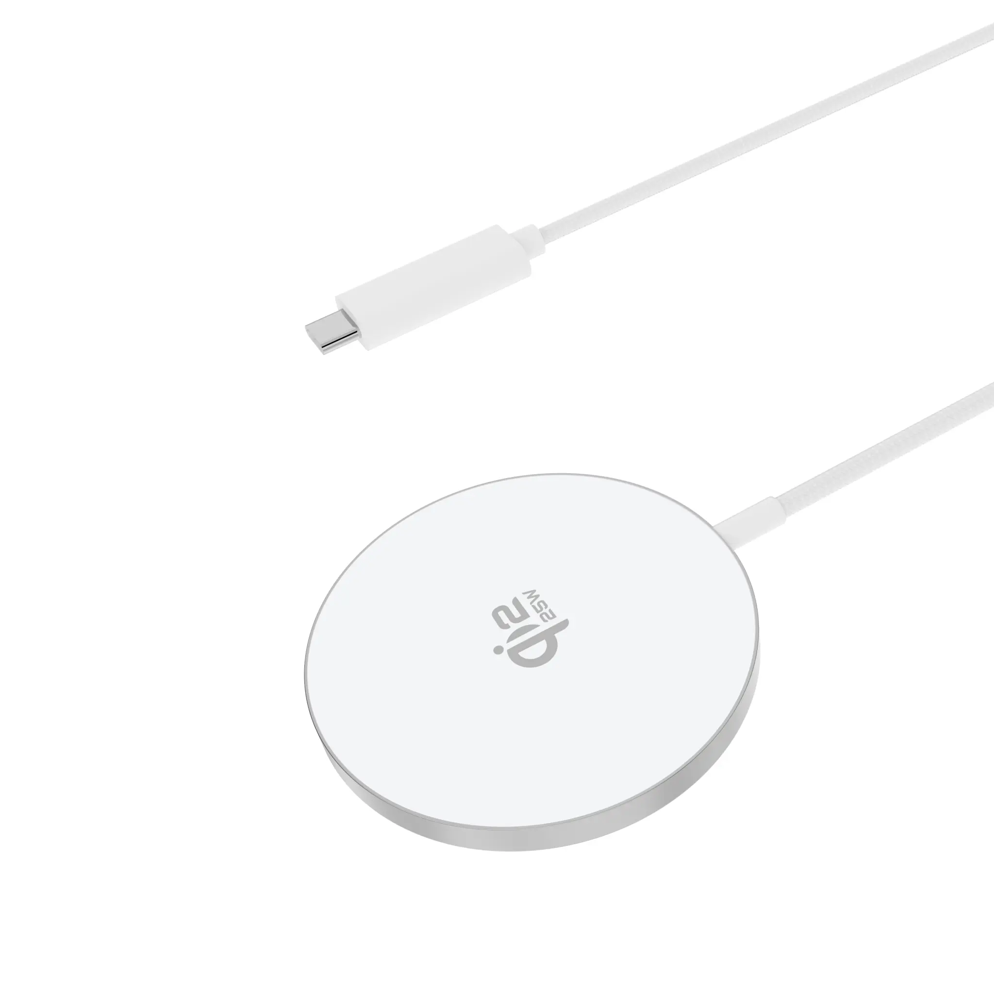 Sinox PRO Magnetic Wireless Qi2.2 Charger 25W. 1.2m. White
