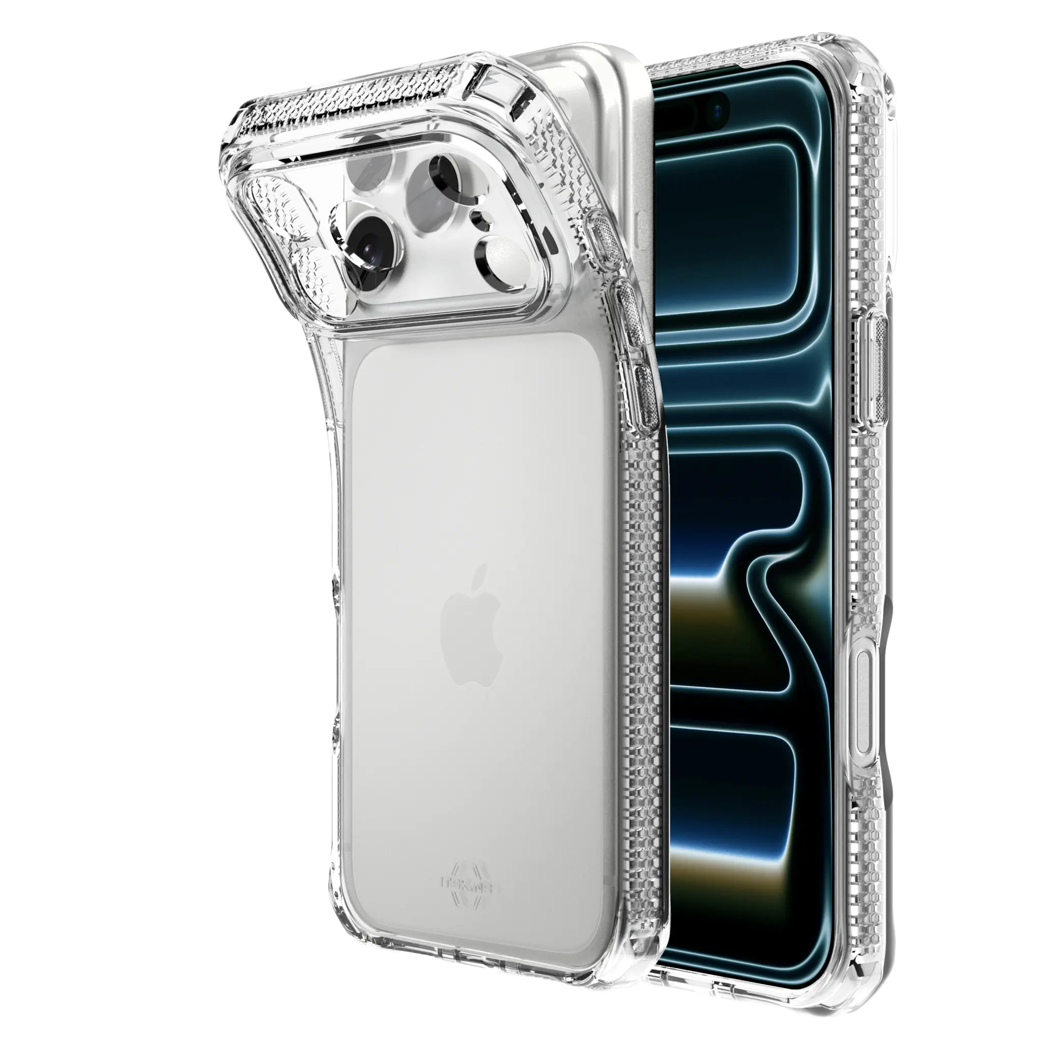 ITSKINS SPECTRUM CLEAR cover for iPhone 17 Pro Max®. Transparent