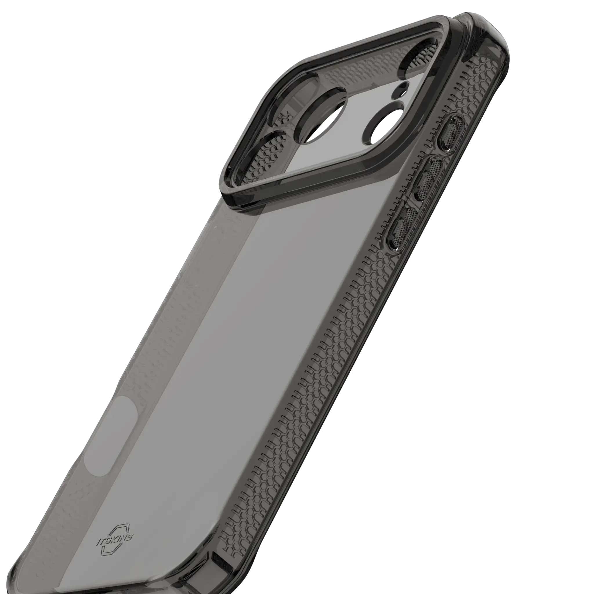 ITSKINS SPECTRUM CLEAR cover for iPhone 17 Pro®. Smoke