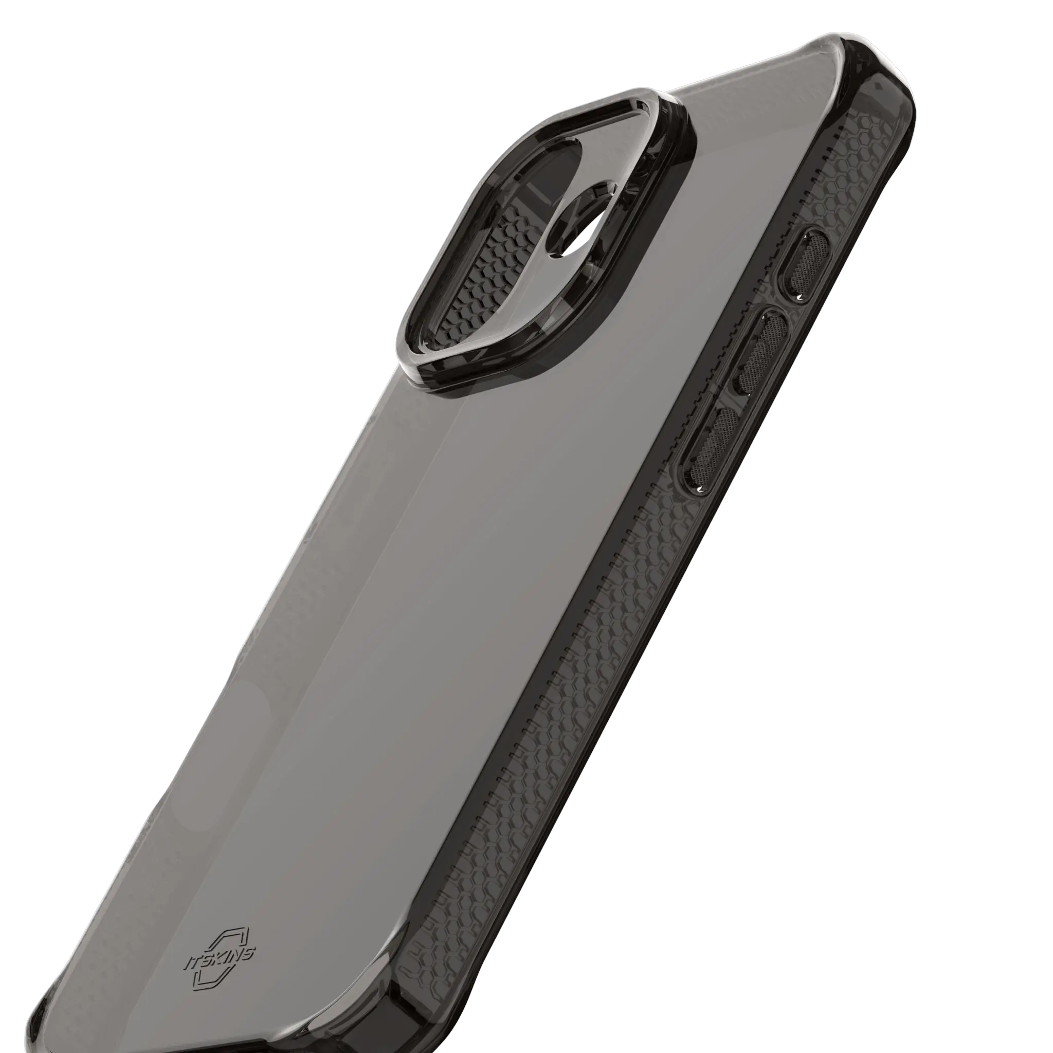 ITSKINS SPECTRUM CLEAR cover for iPhone 17®. Smoke