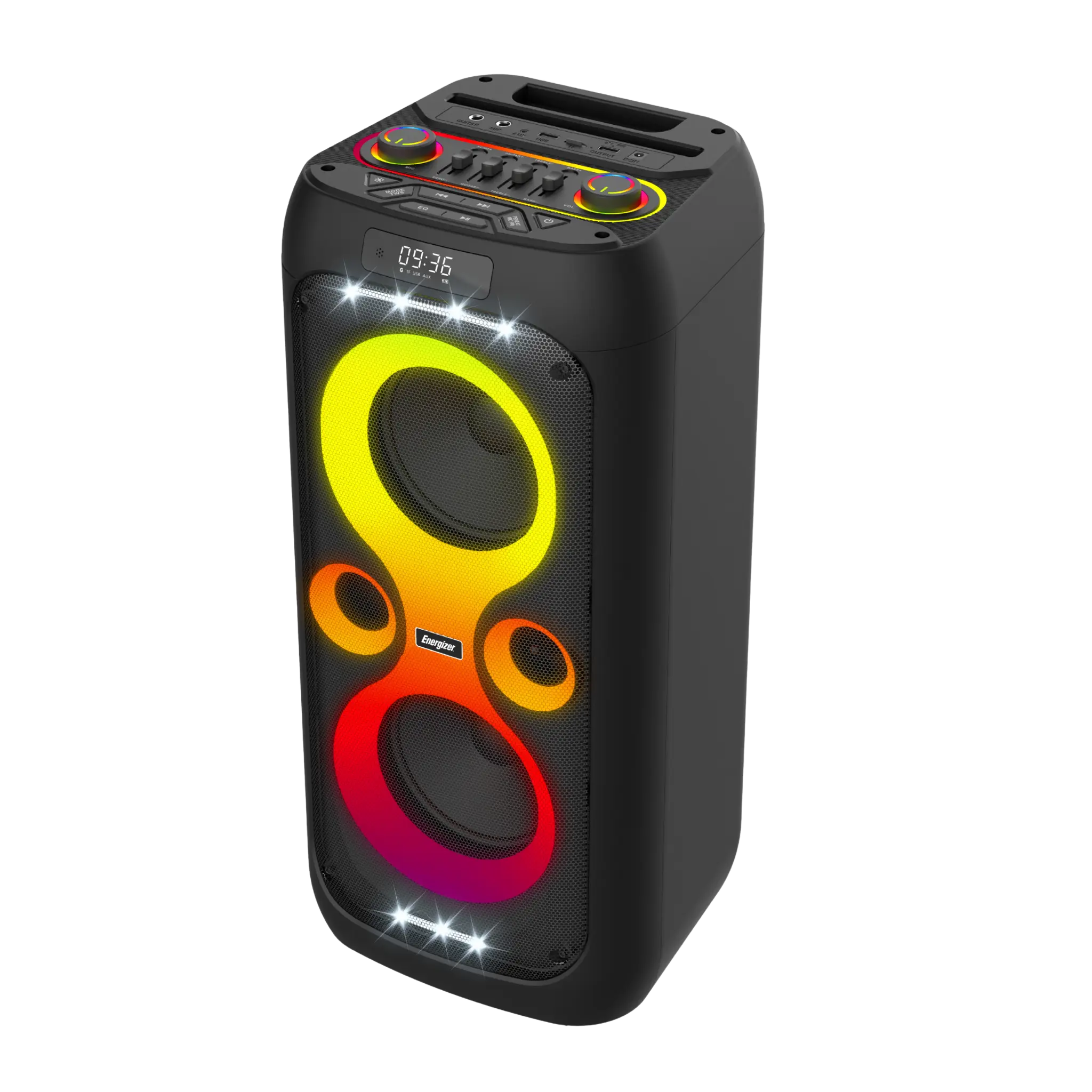 Energizer 50W Wireless Party Speaker. Black