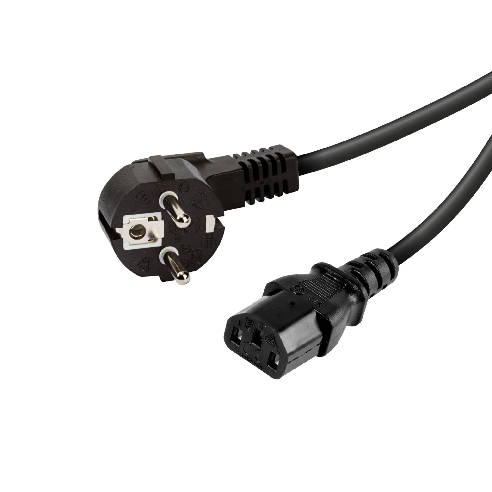 Vivanco Schuko power cord with IEC socket