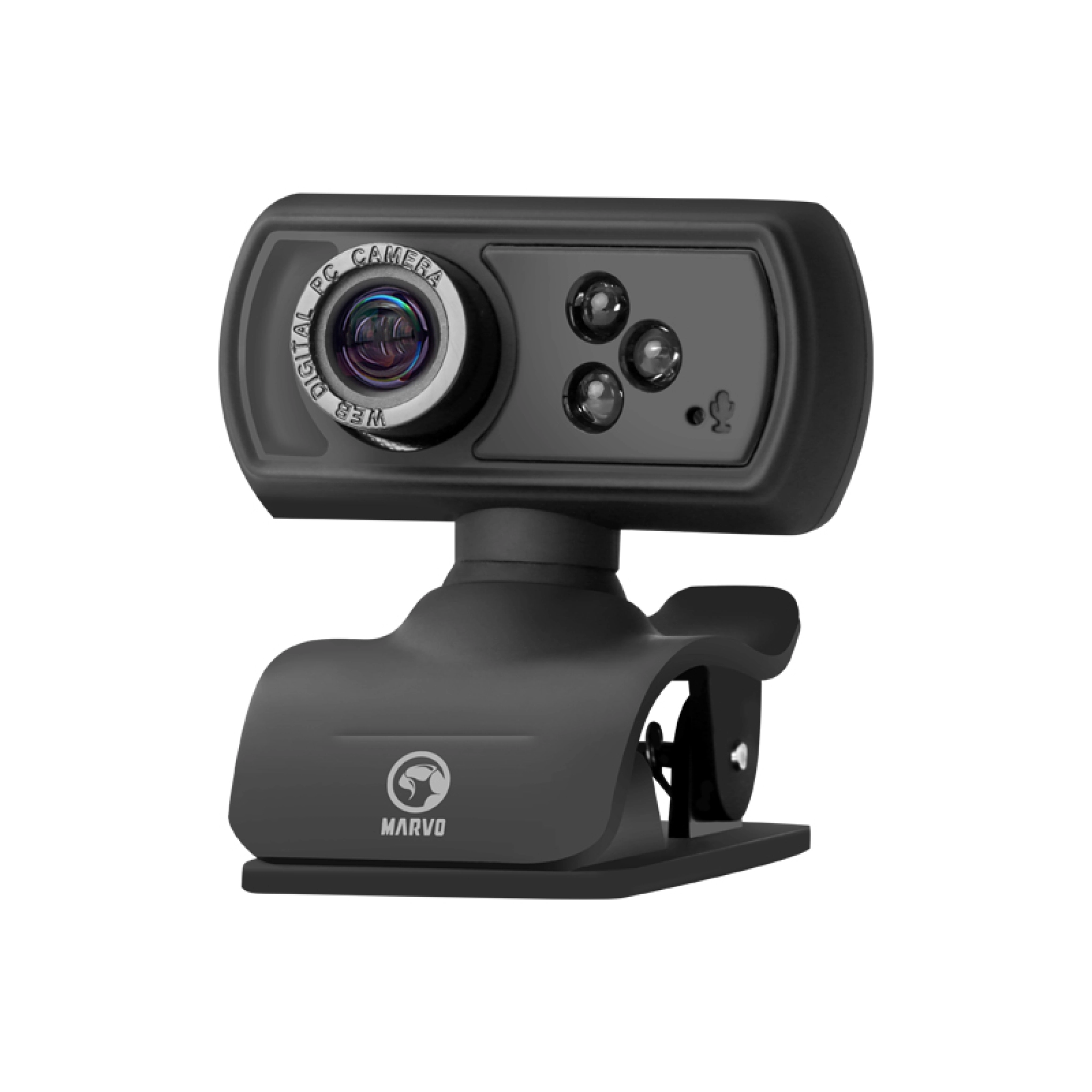 Marvo Webcam w/mic. Black
