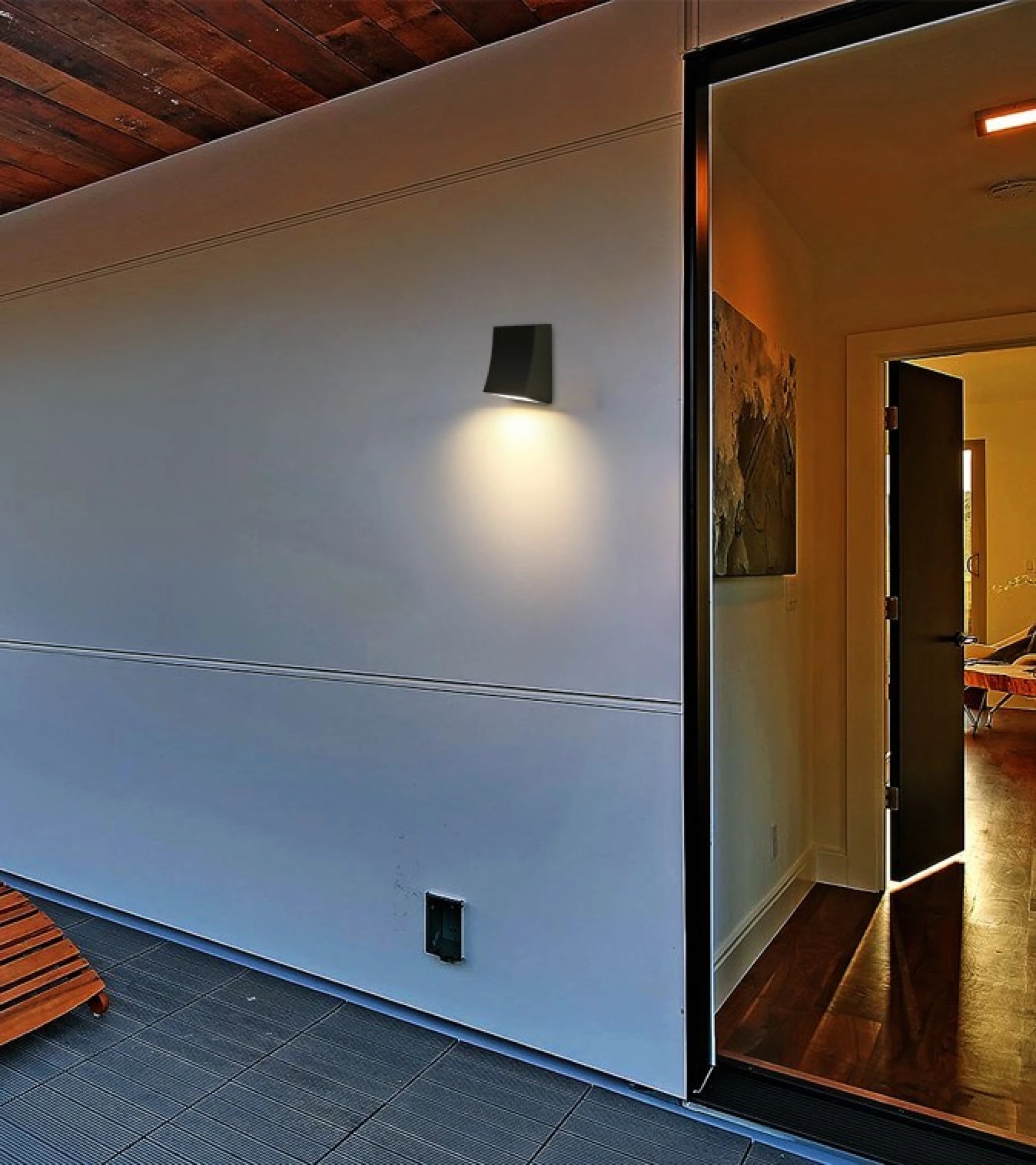 SLIDE Wall lamp LED. Anthracite