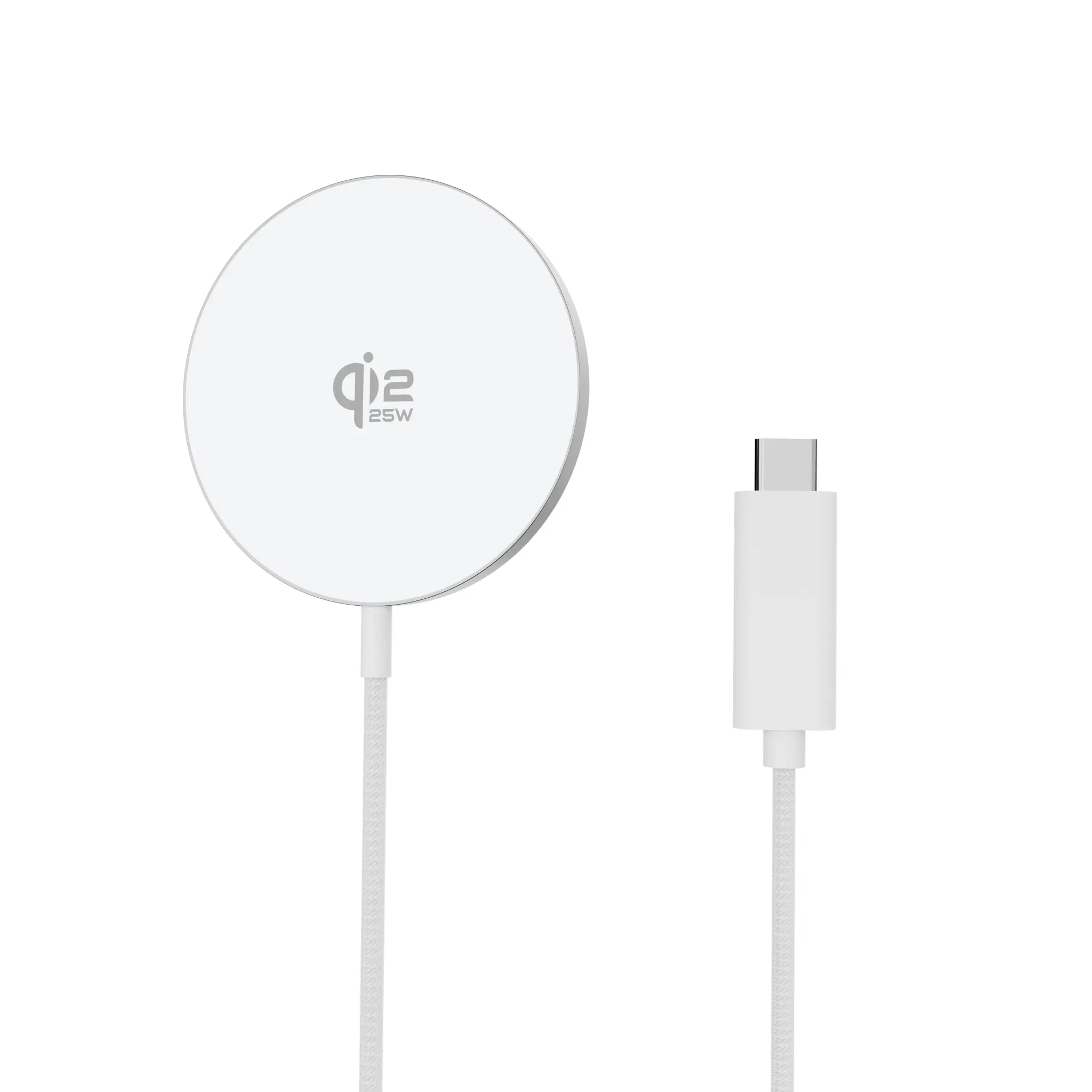 Sinox PRO Magnetic Wireless Qi2.2 Charger 25W. 1.2m. White