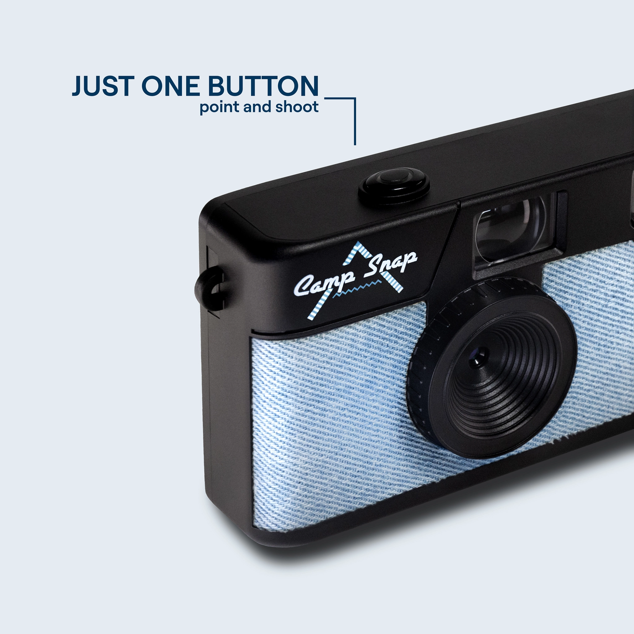 Camp Snap Camera. Denim