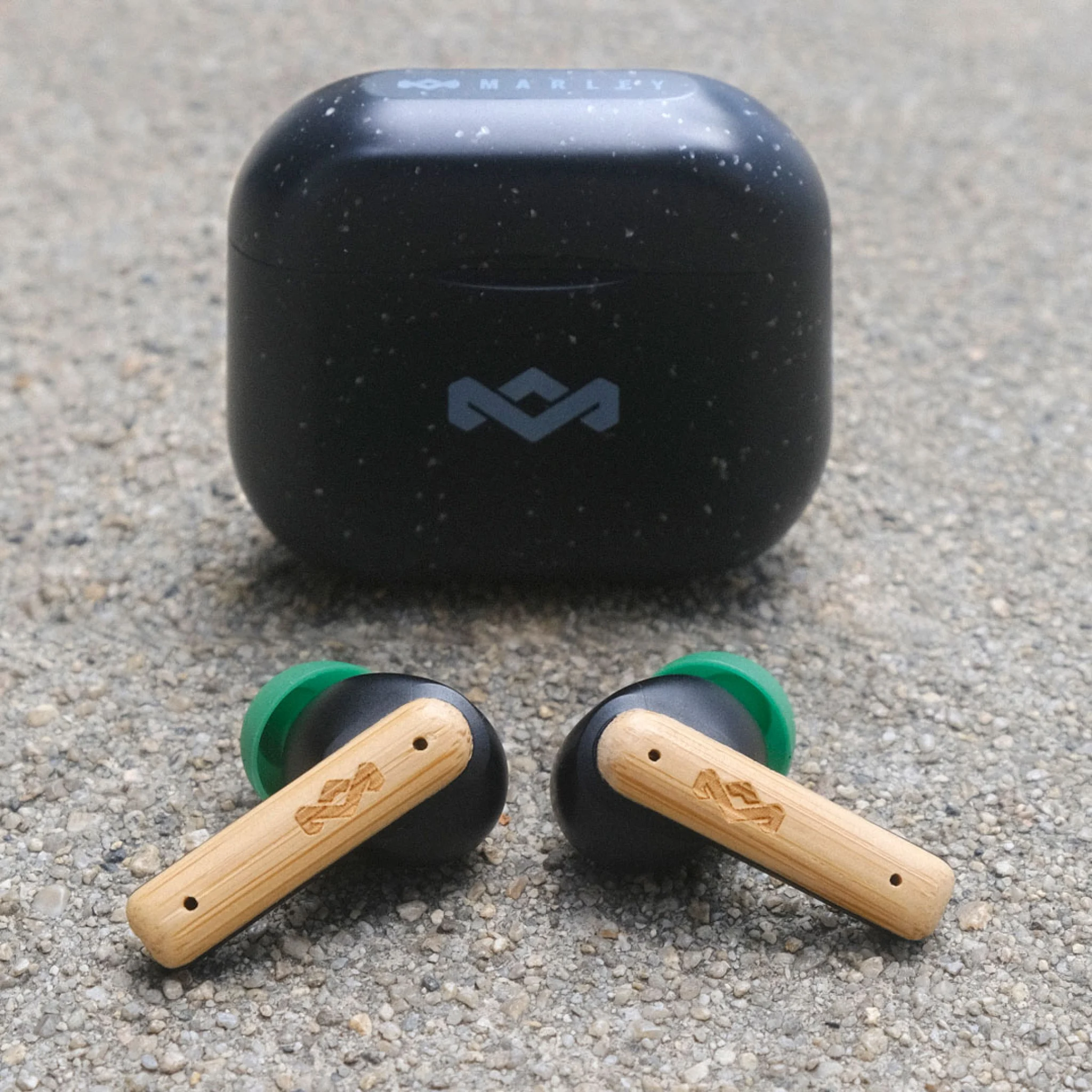 Marley Little Bird True Wireless Earbuds. Black