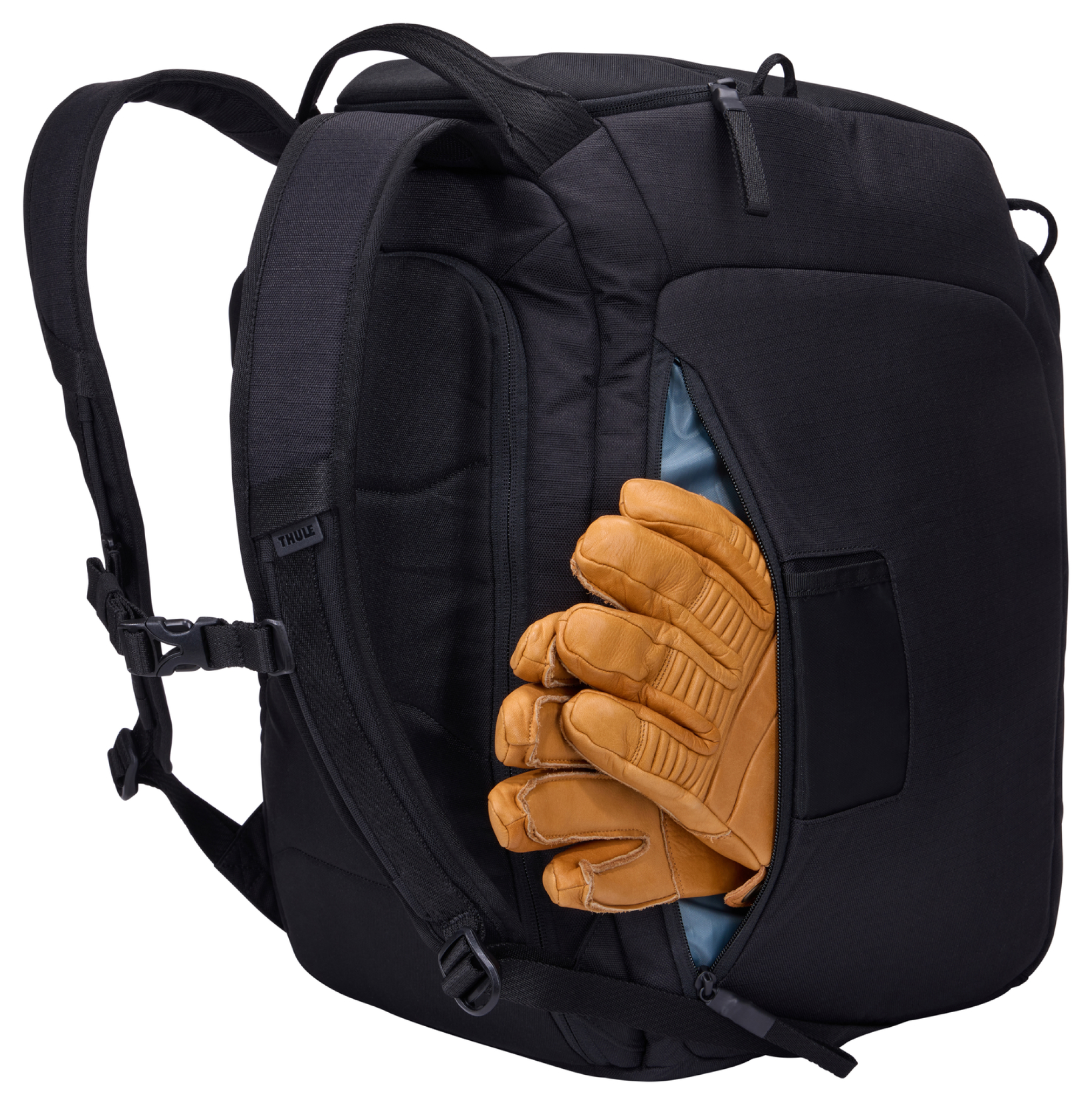 Thule Roundtrip ski boot backpack 45L. Black