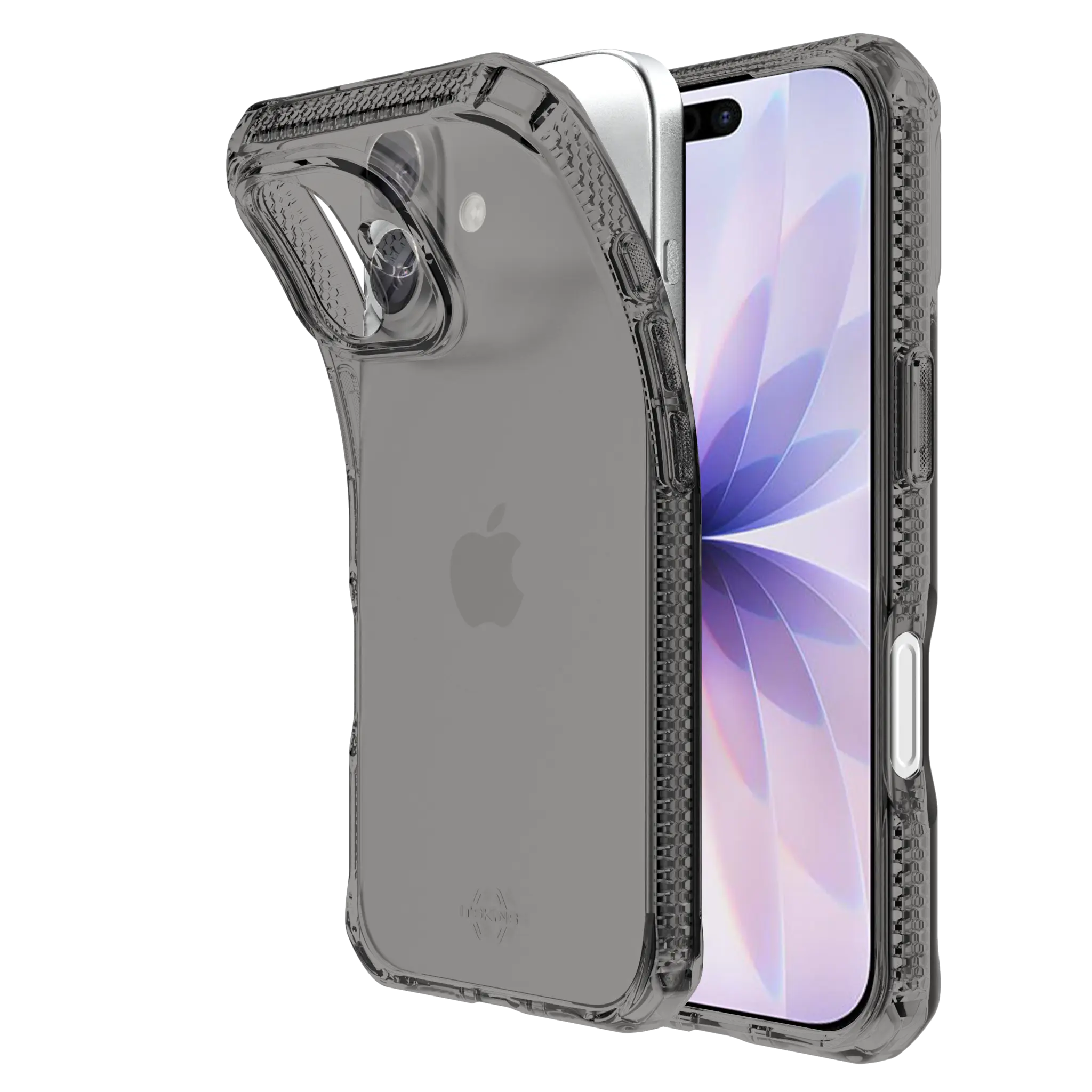 ITSKINS SPECTRUM CLEAR cover for iPhone 17®. Smoke