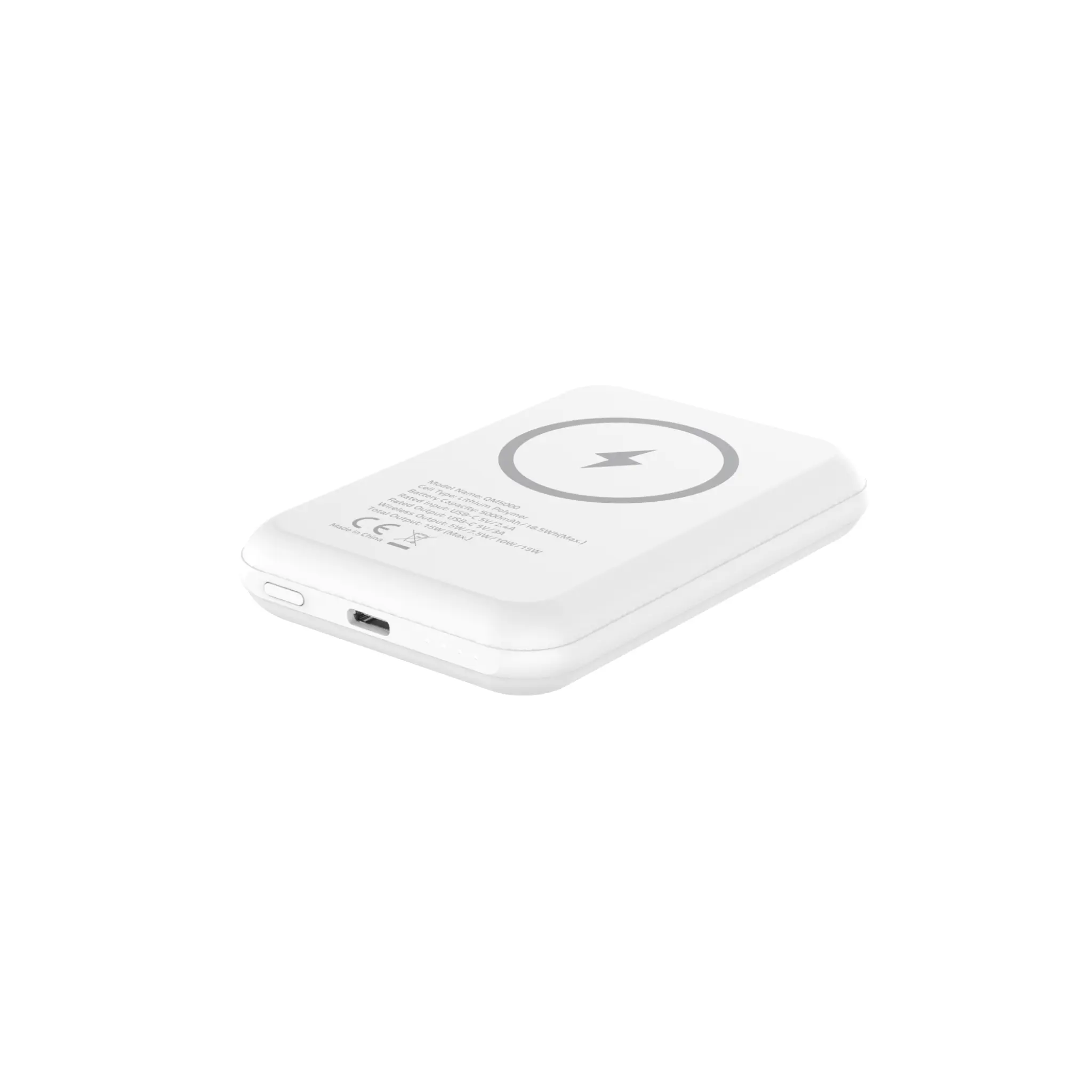 Energizer 15W Magnetic Wireless Power Bank. White