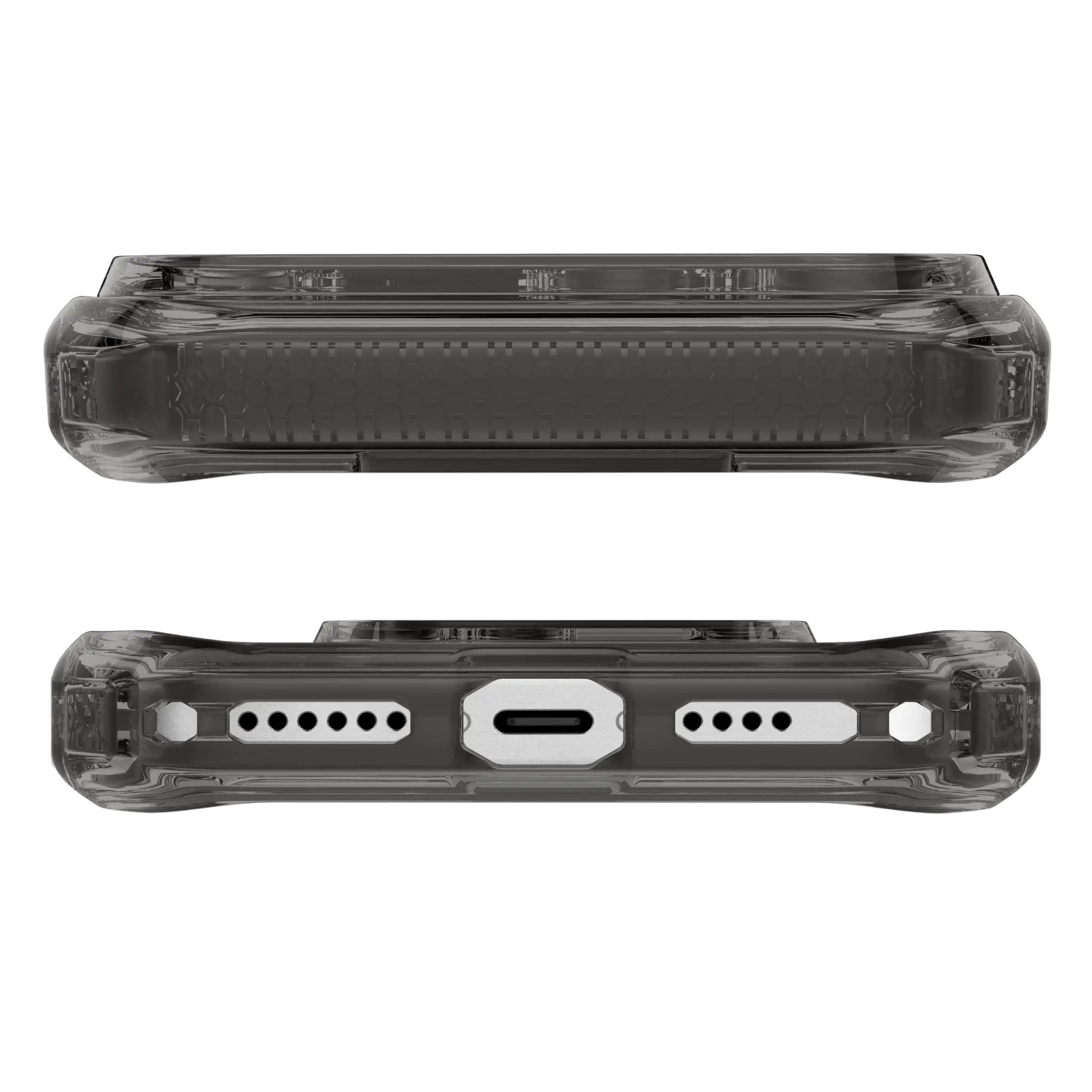 ITSKINS SPECTRUM CLEAR cover for iPhone 17 Pro Max®. Smoke