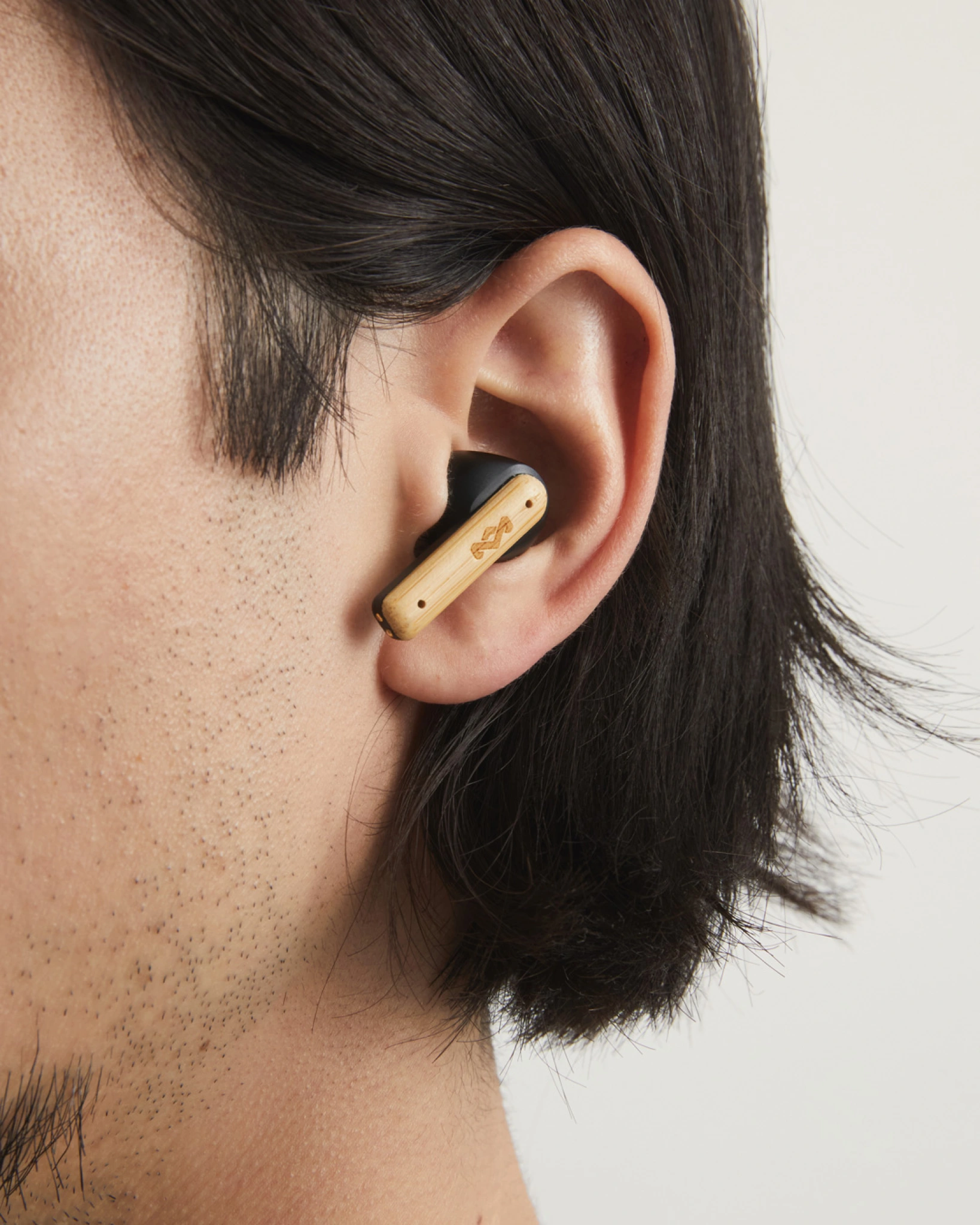 Marley Little Bird True Wireless Earbuds. Black