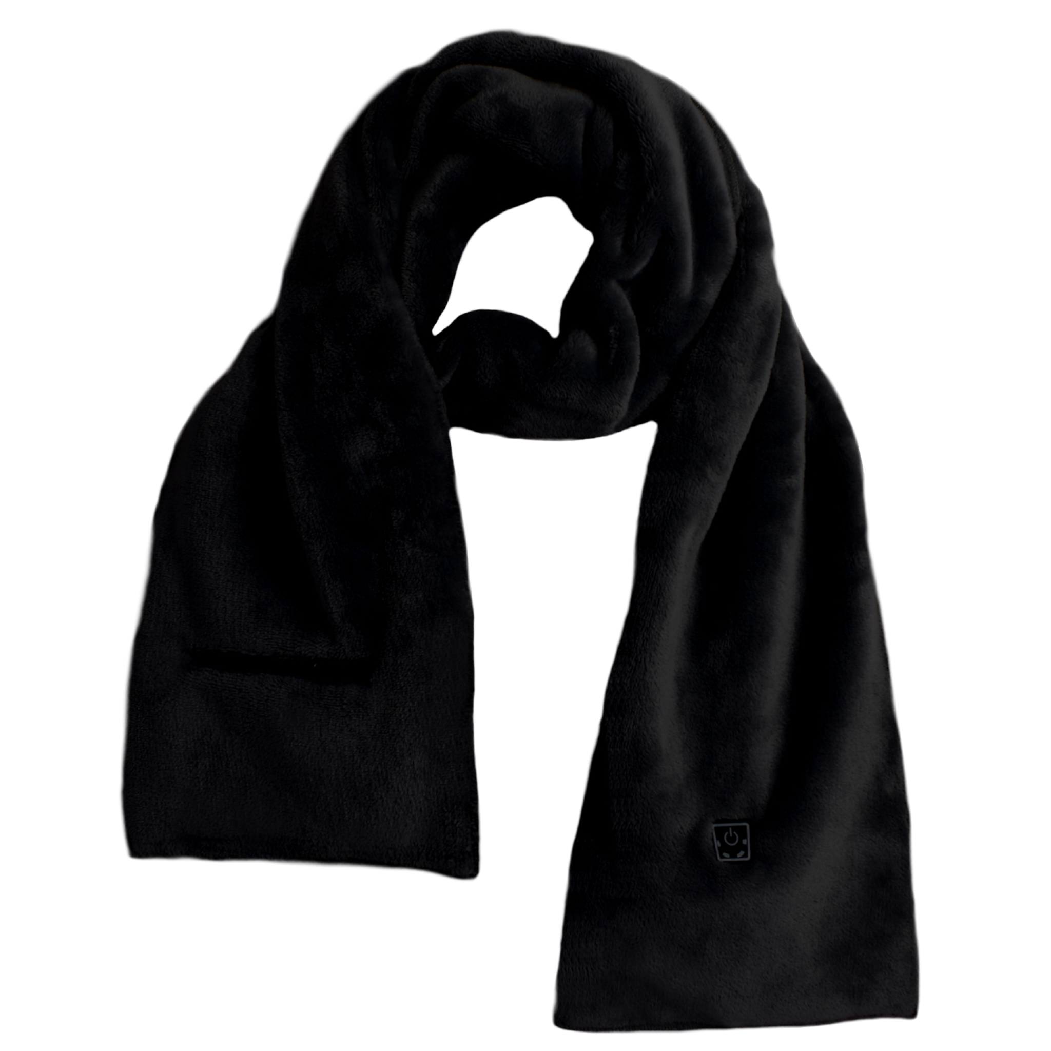 Glovii Heated Scarf. Black