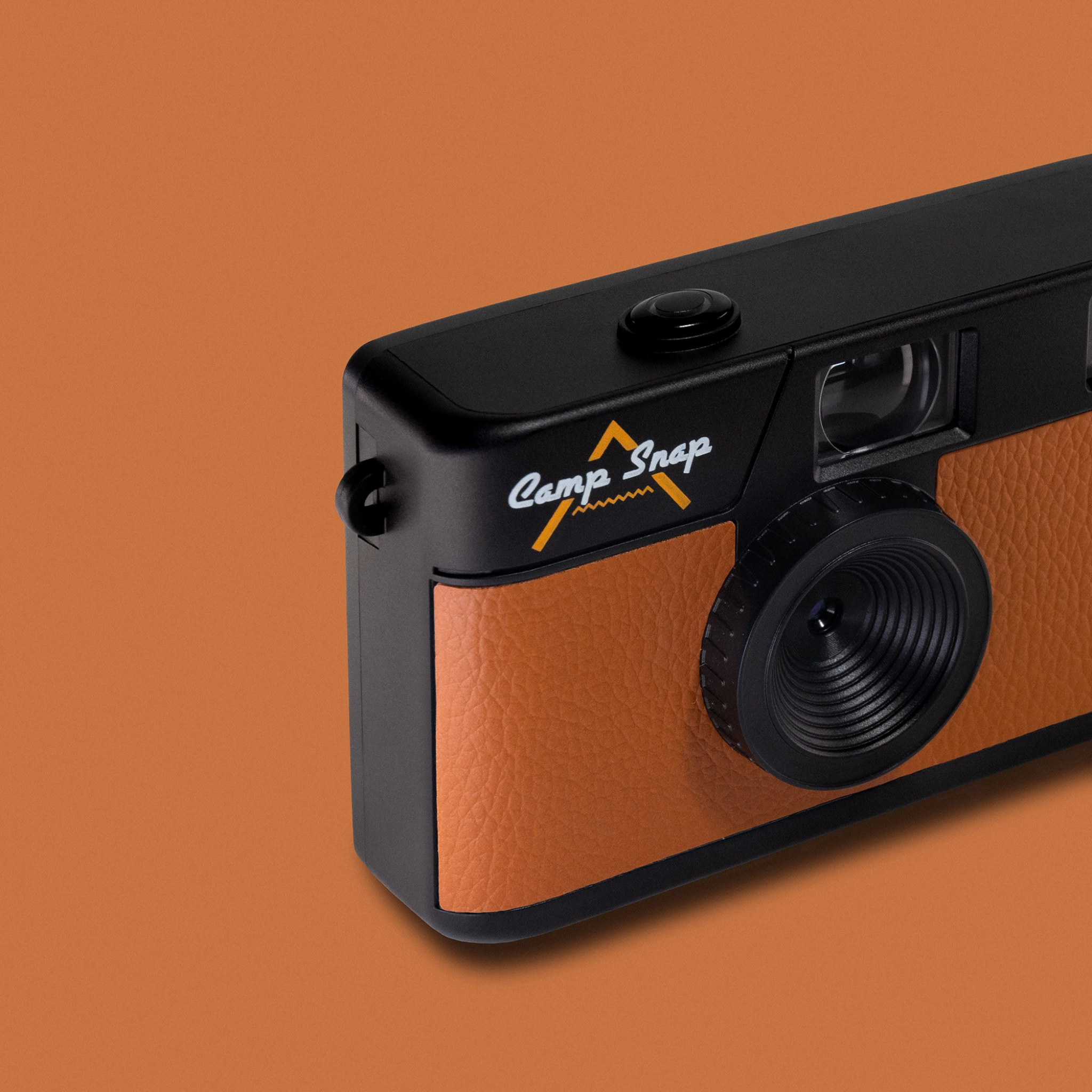 Camp Snap Camera. Chestnut Brown