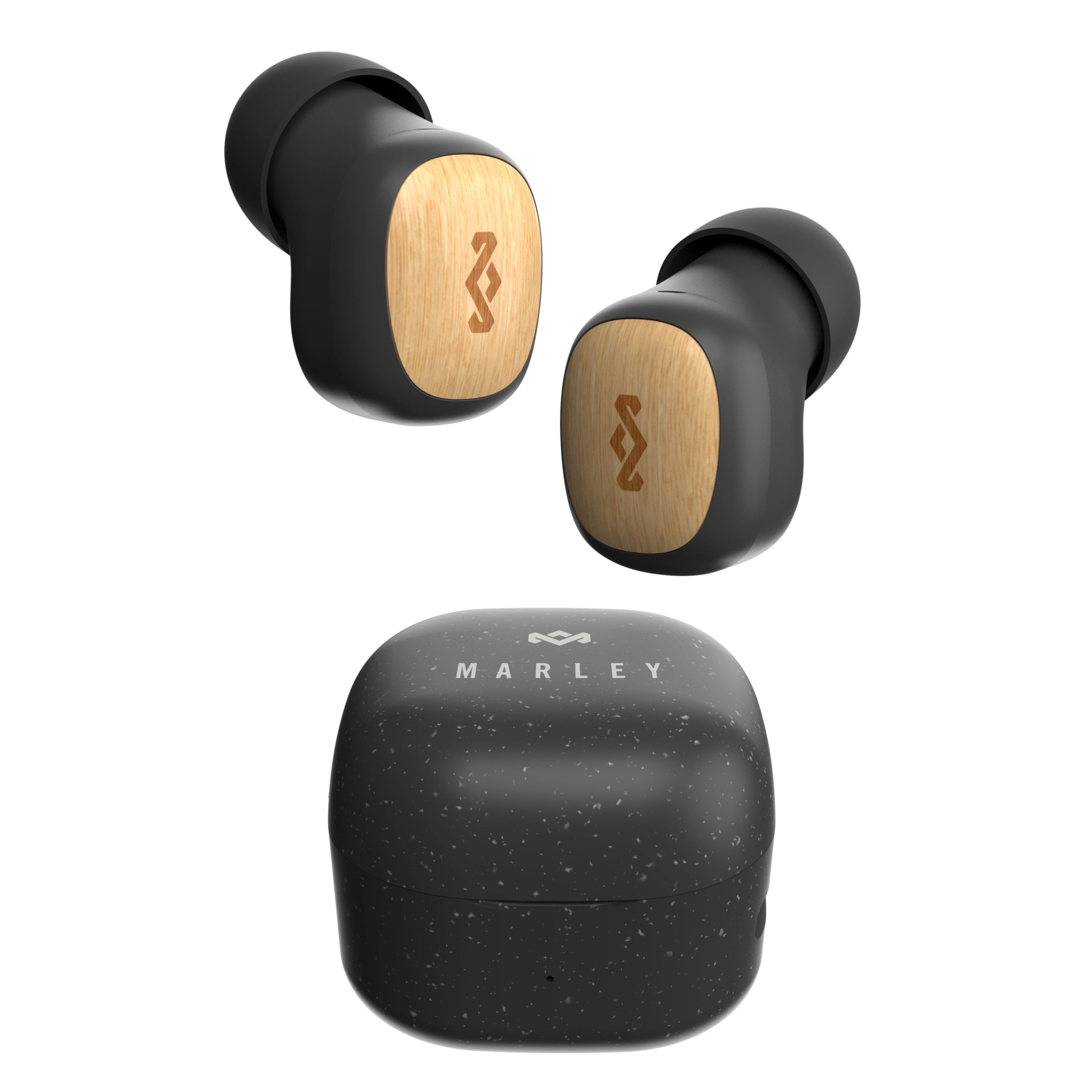 Marley Smile Jamaica Mini True Wireless Earbuds. Black