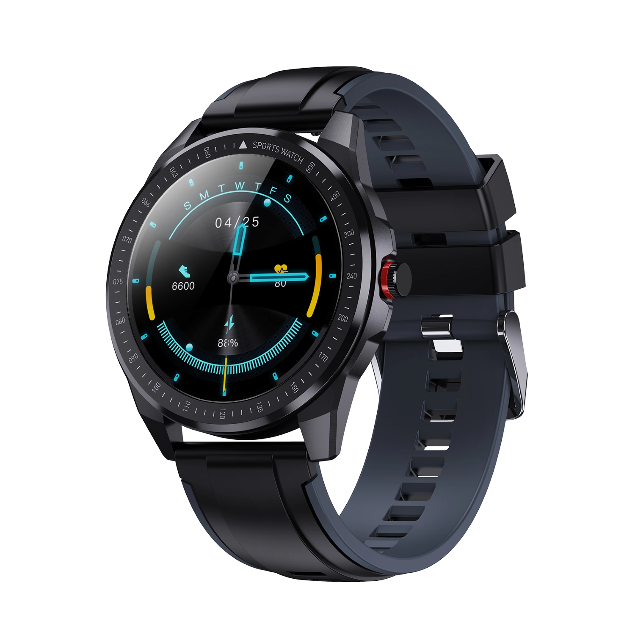 Sinox Lifestyle SPORT smartwatch. Black