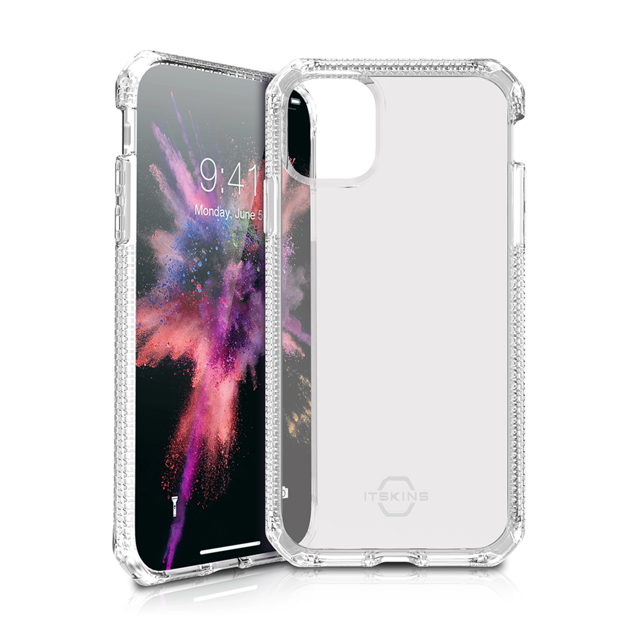 ITSKINS SPECTRUM CLEAR cover for iPhone 11 Pro Max / XS Max®. Transparent