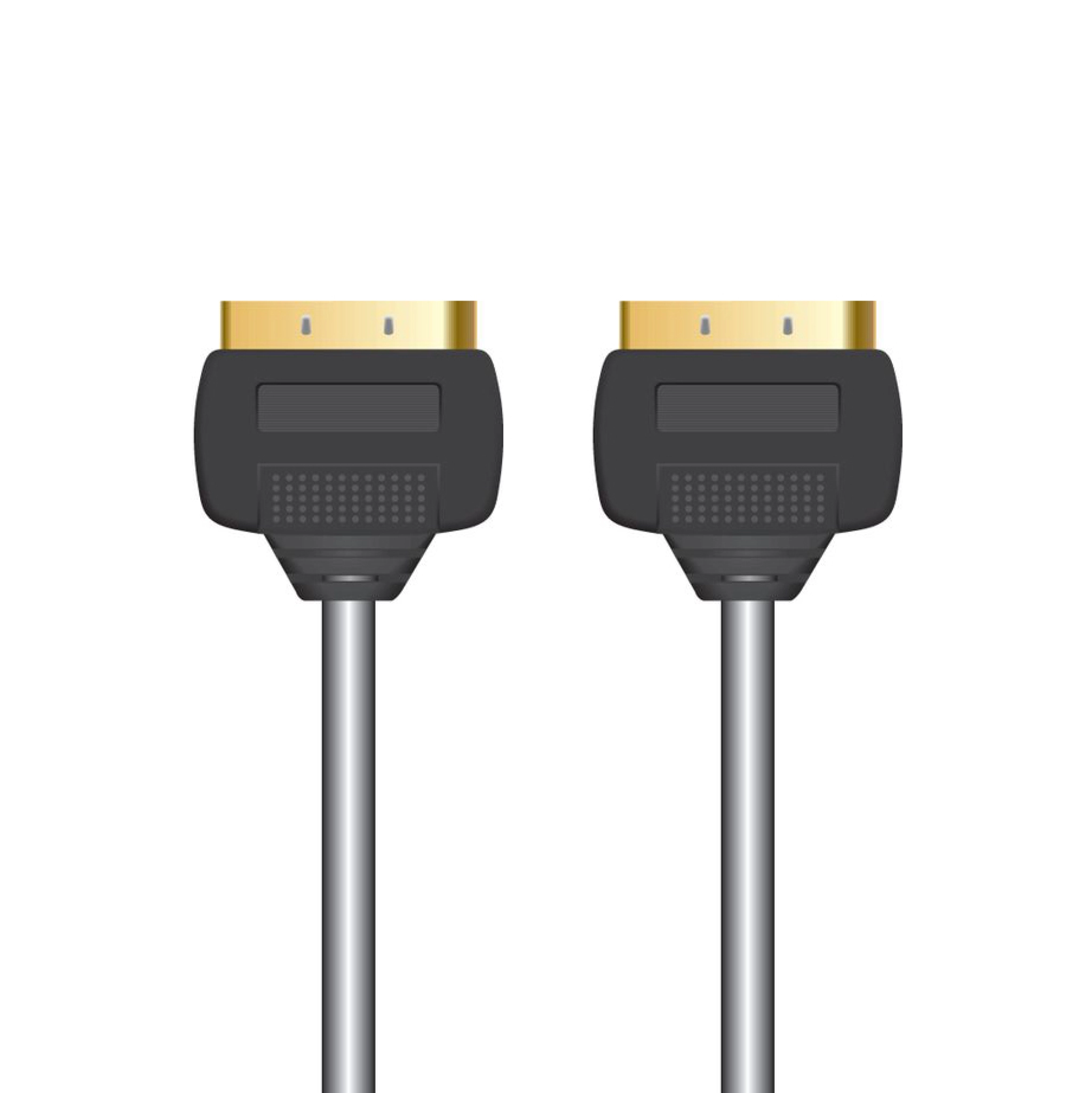 Sinox Scart Cable. 1m. Black