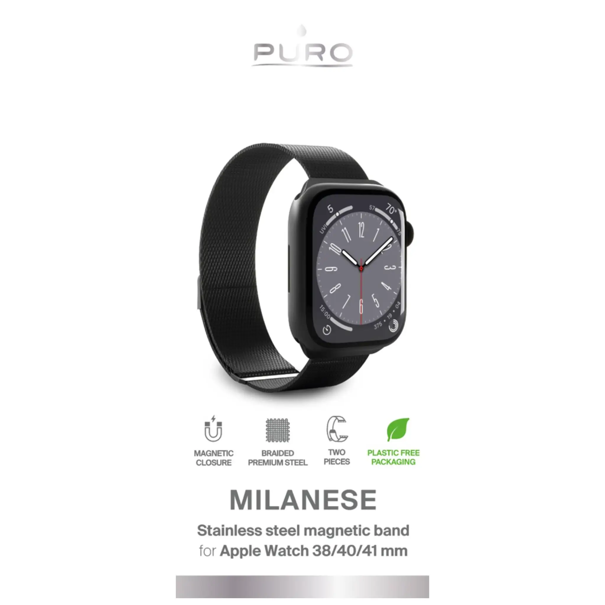 PURO MILANESE Replacement band for Apple Watch