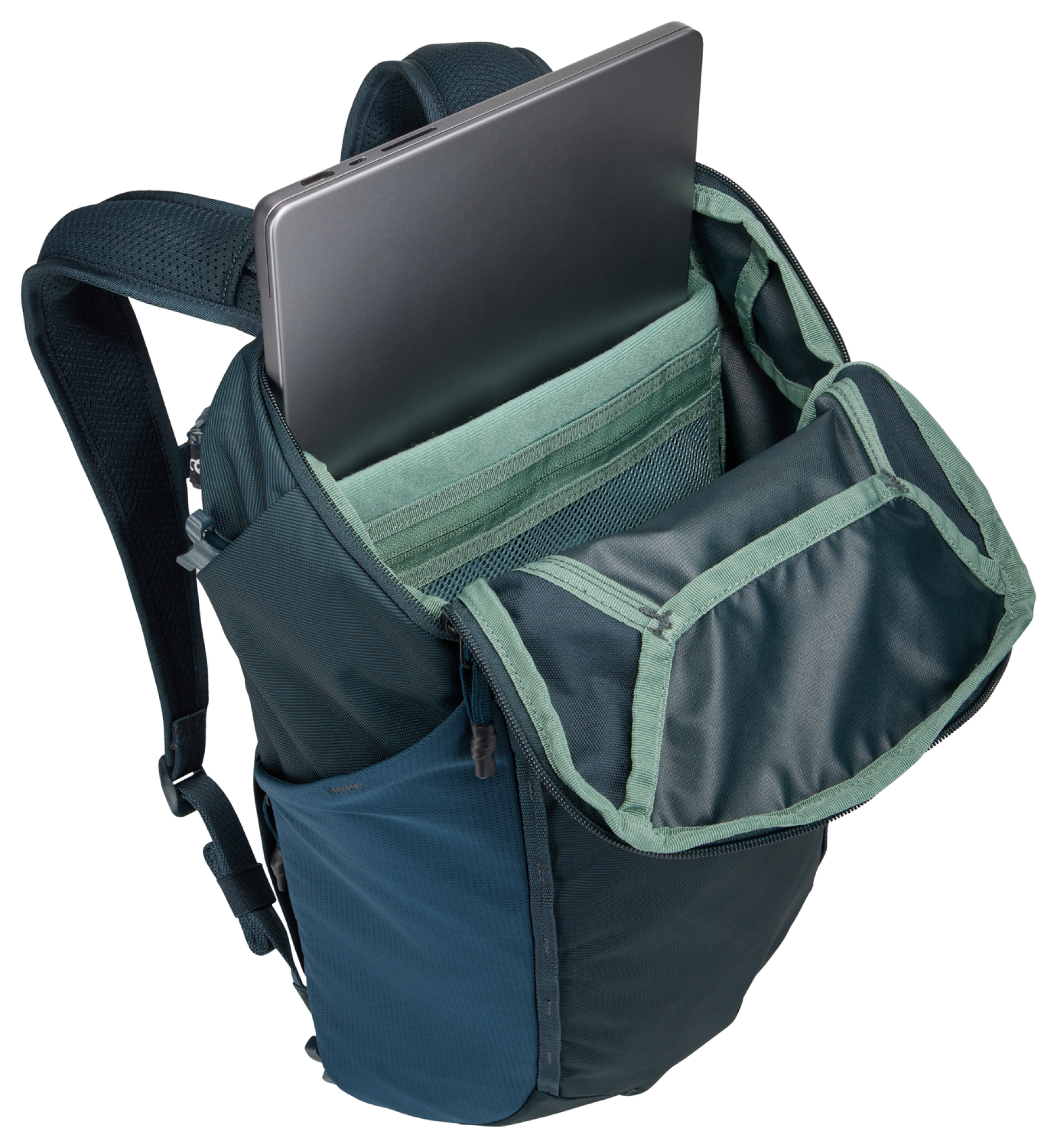 Thule Landmark 70L travel pack. Darkest blue