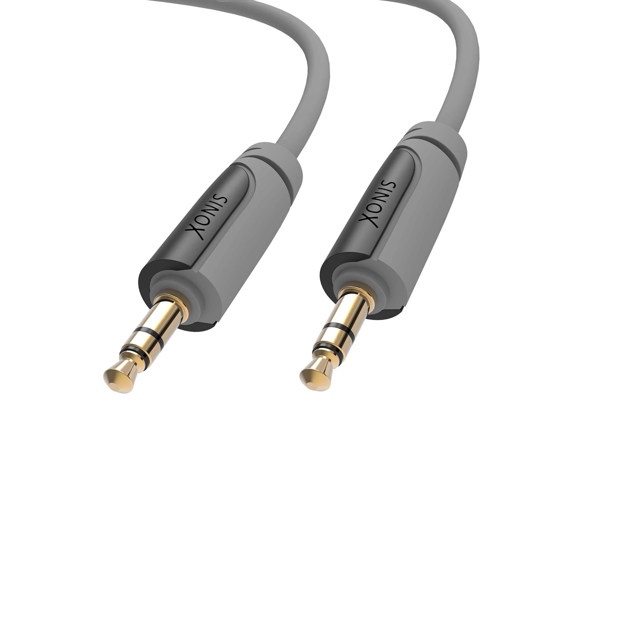 Sinox 3.5mm Mini Jack Cable. 0.5m. Grey/black