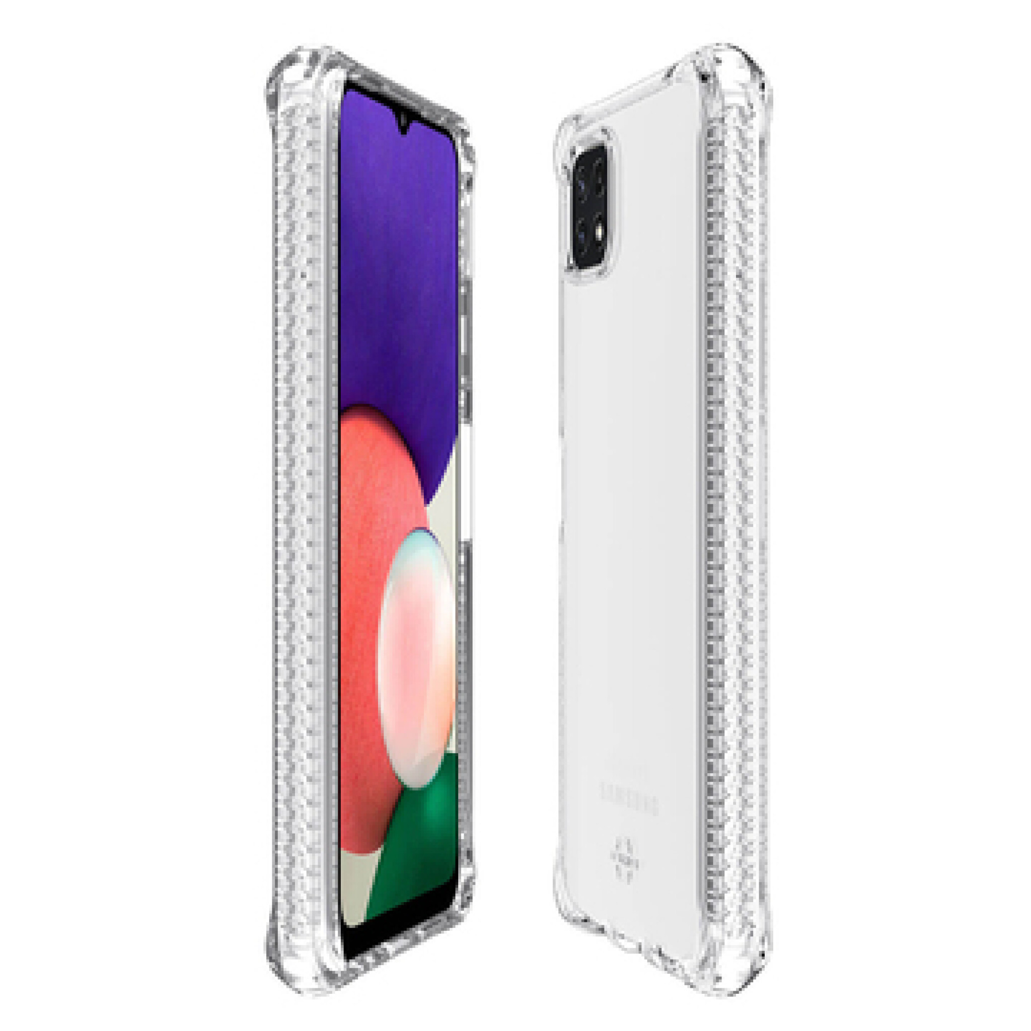 ITSKINS SPECTRUM CLEAR cover for Samsung Galaxy A22 5G®. Transparent