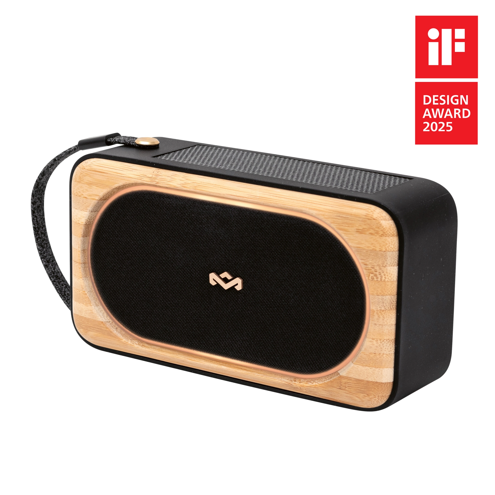 Marley Roots Solar Bluetooth® Speaker. Black