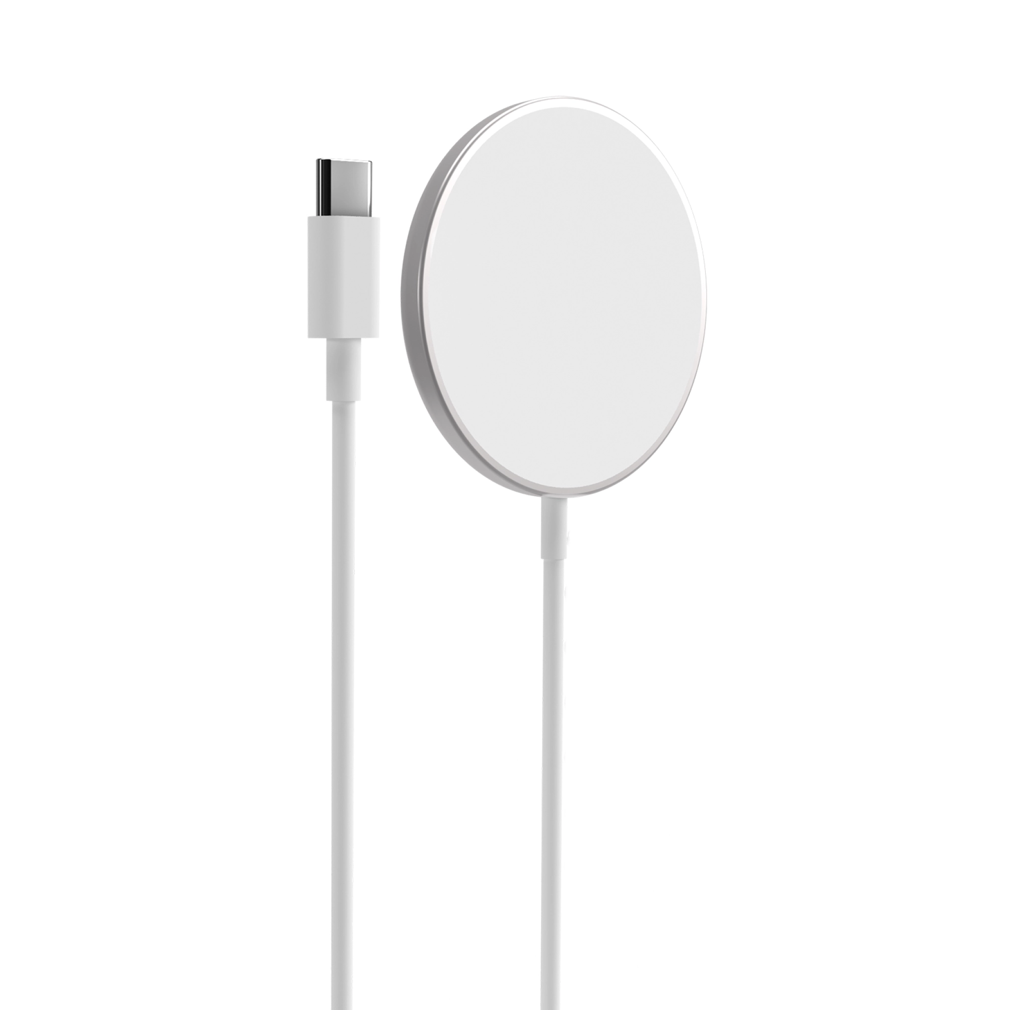 PURO Magnetic Charger USB-C MagSafe. White