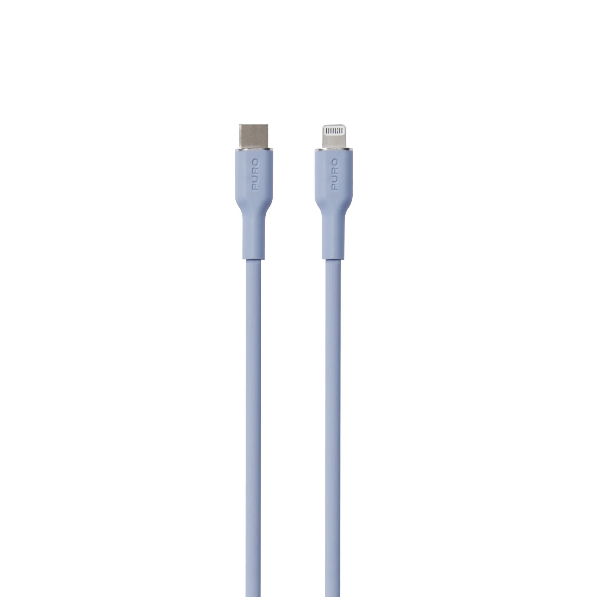 PURO Power And Data Sync SOFT Cable From USB-C To Lightning 1,5m