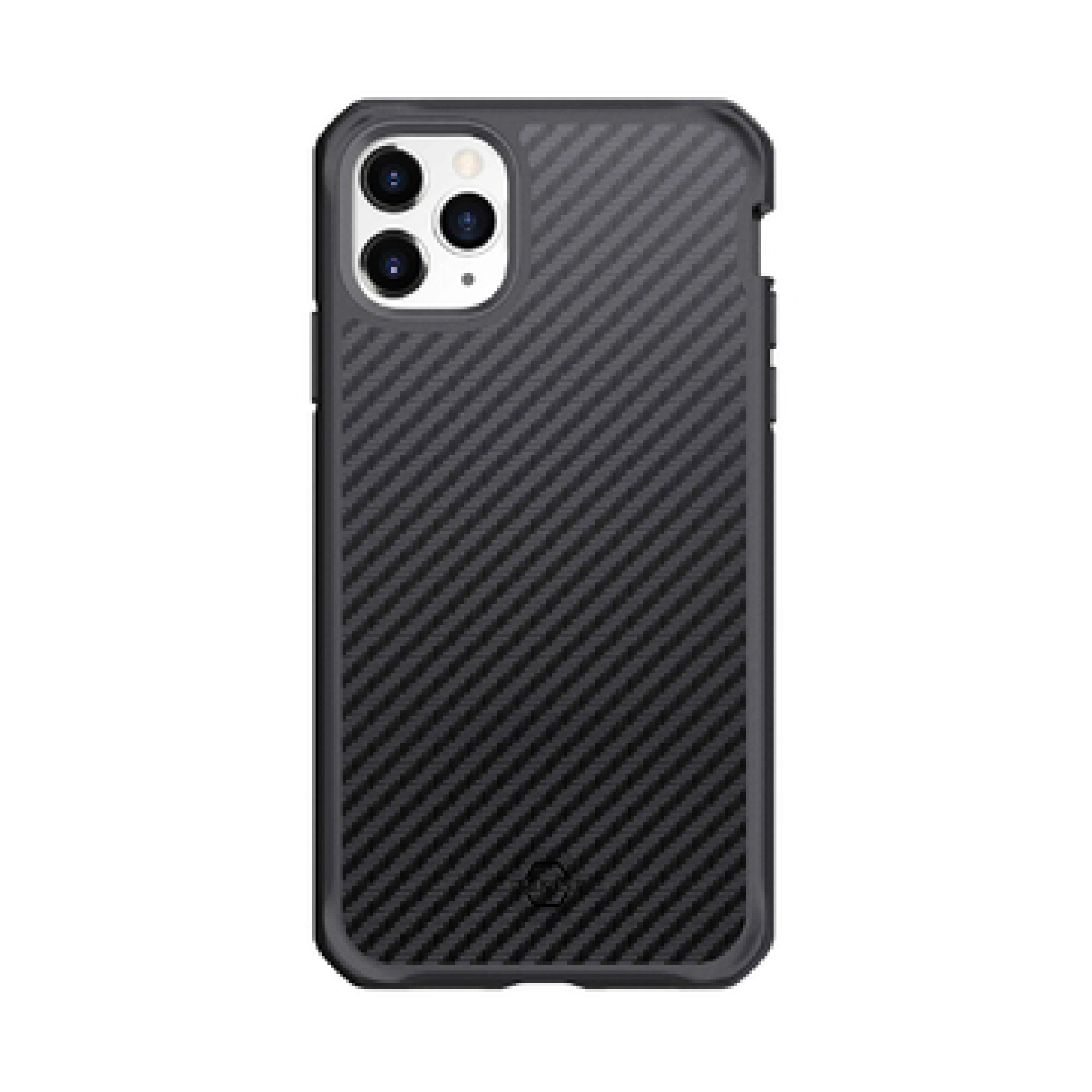 ITSKINS BALLISTIC﻿ CARBON cover for iPhone 11 Pro / XS / X®. Black