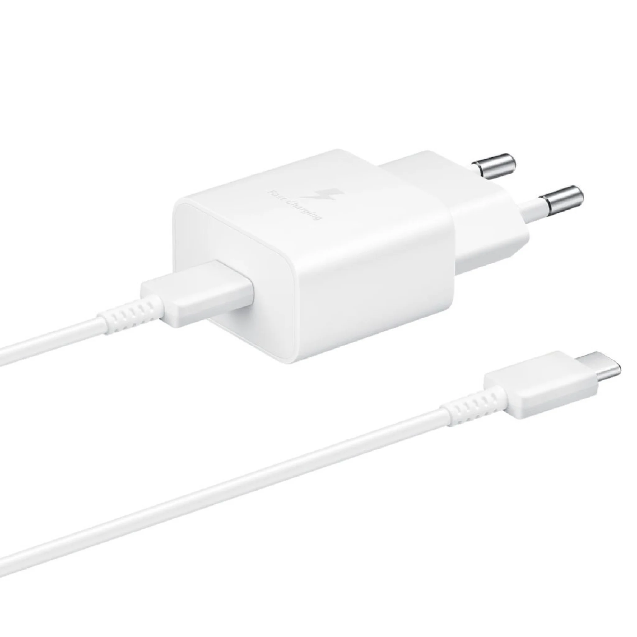 Samsung 240V USB-C Charger. 1m USB-C Cable. White