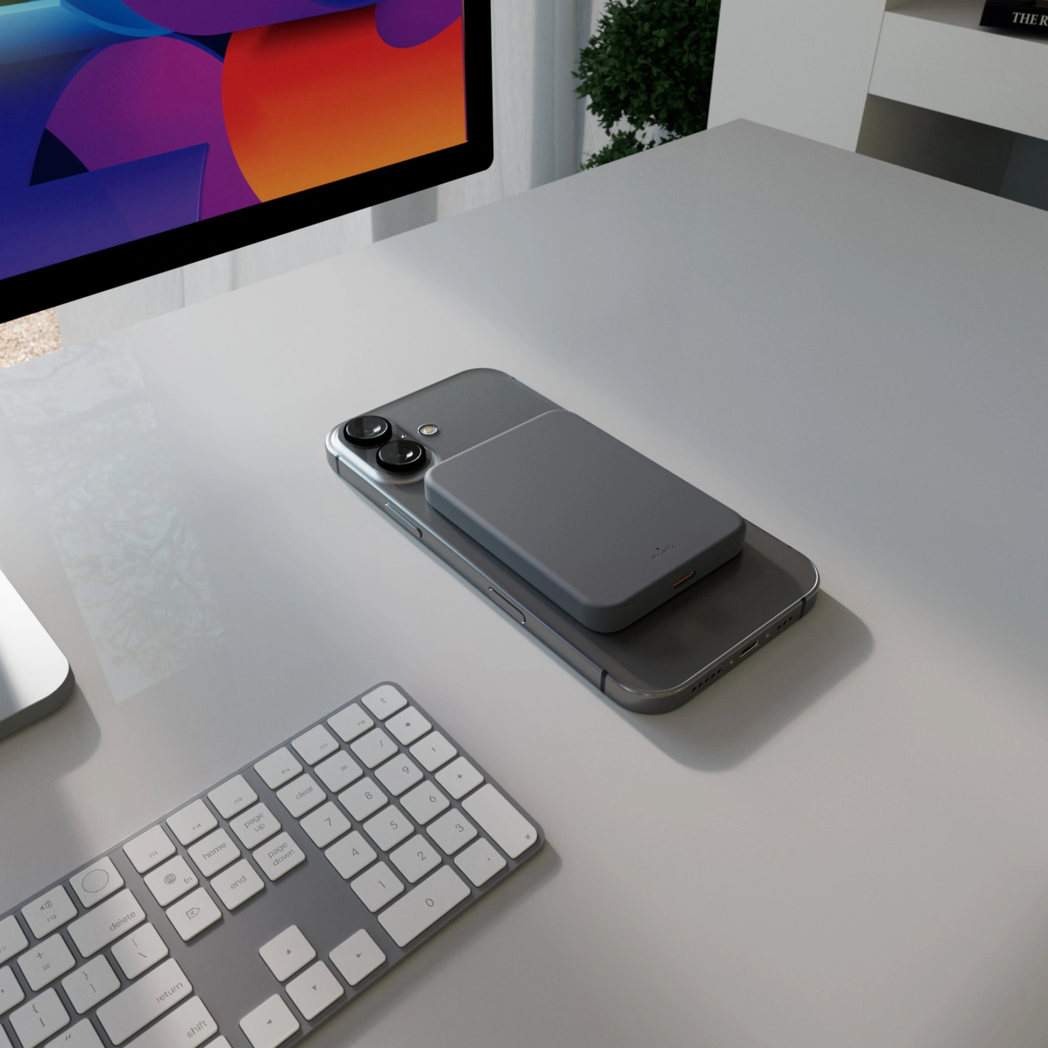 PURO Power Bank Wireless “Mini Power Mag” 4200 mAh for iPhone