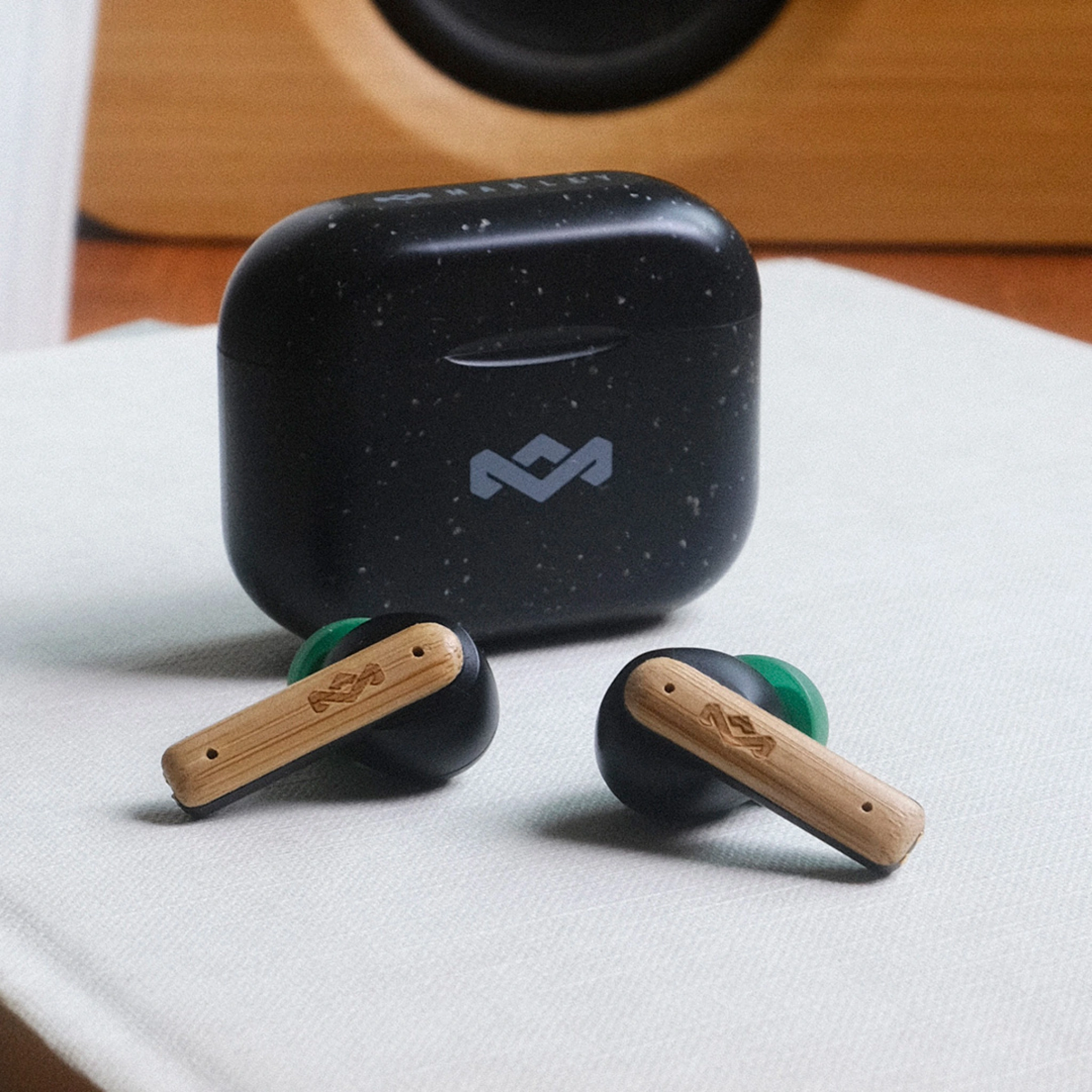 Marley Little Bird True Wireless Earbuds. Black