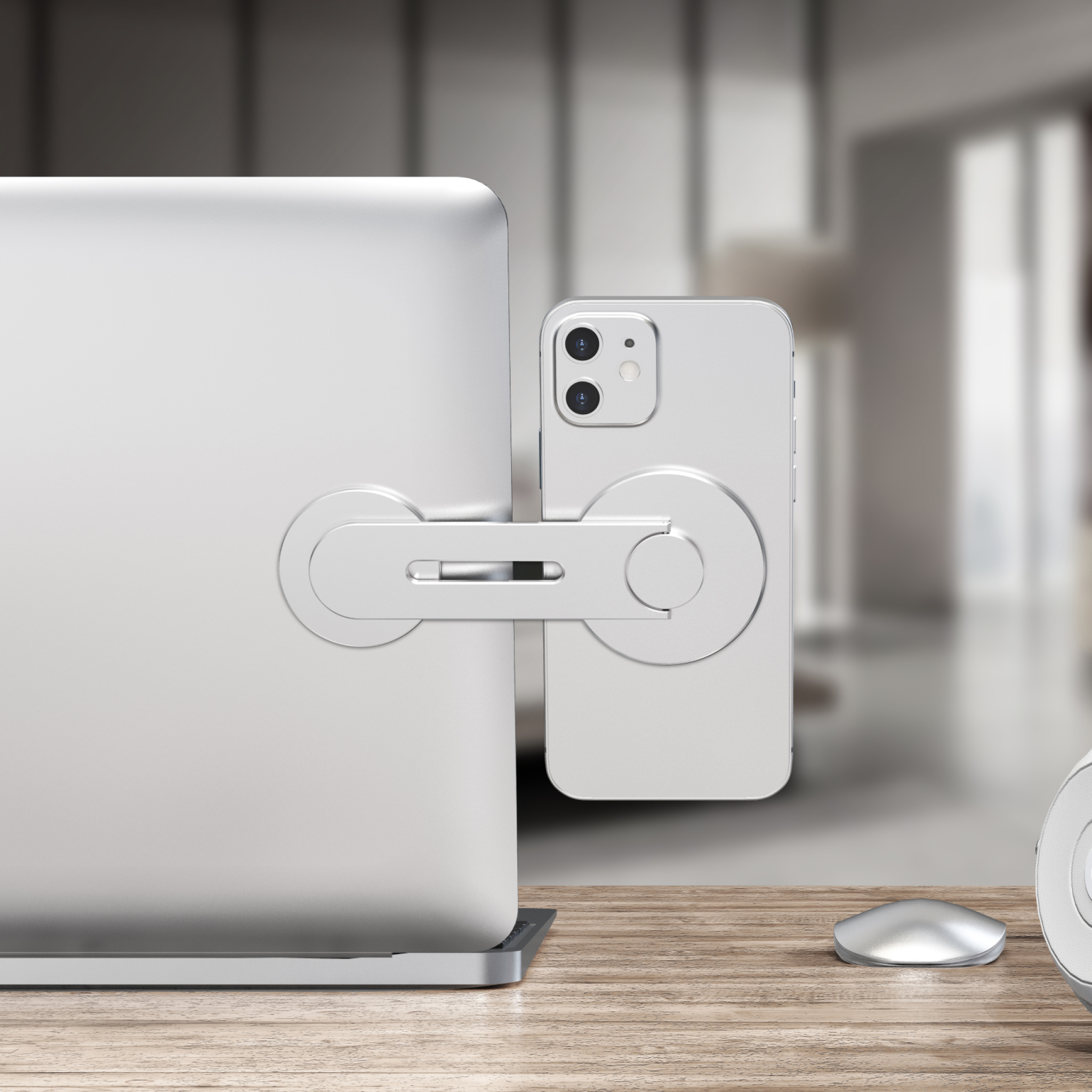 PURO Magnetic Holder Mag Mount for PC and iPhone