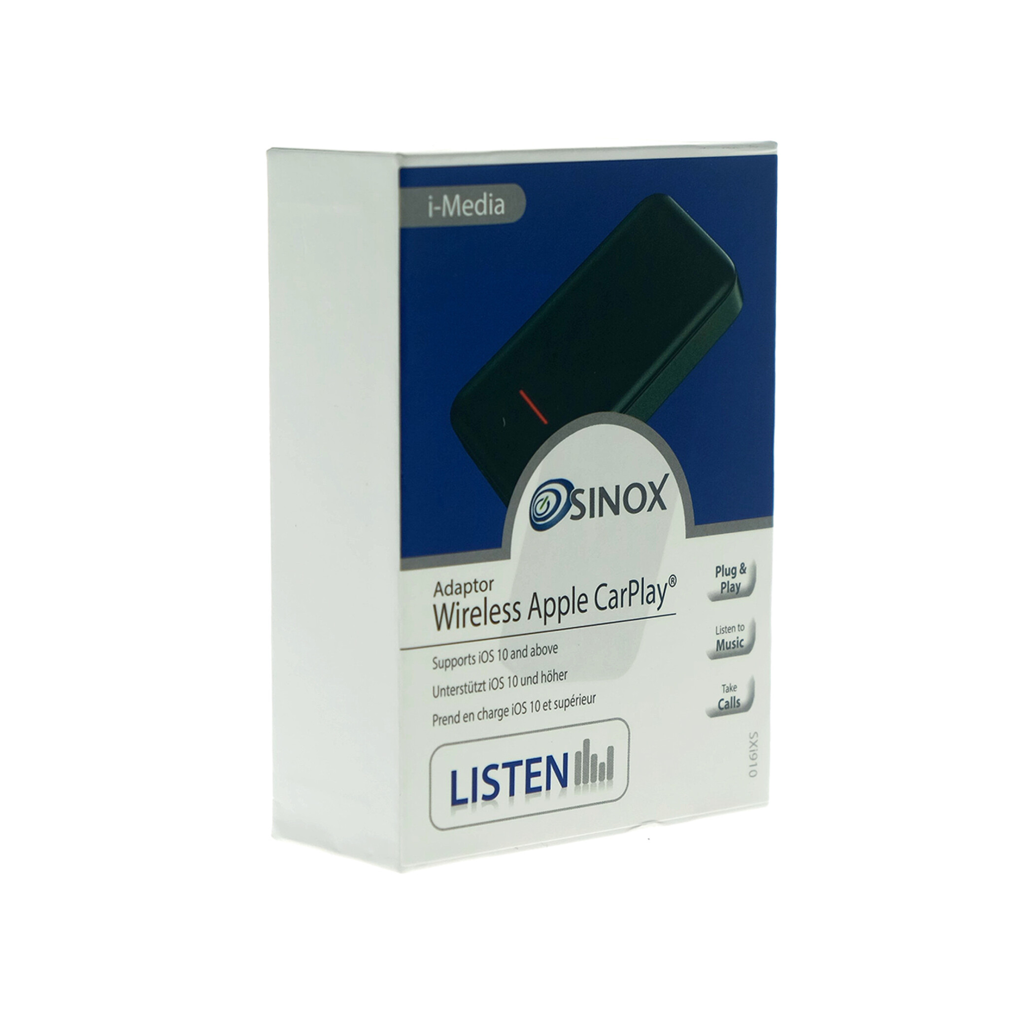 Sinox Wireless Apple™ CarPlay® Adapter