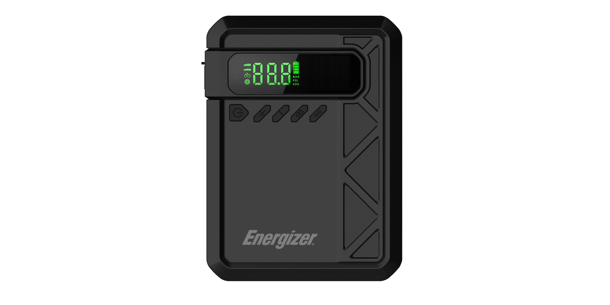 Energizer tire pump and jump starter. Black