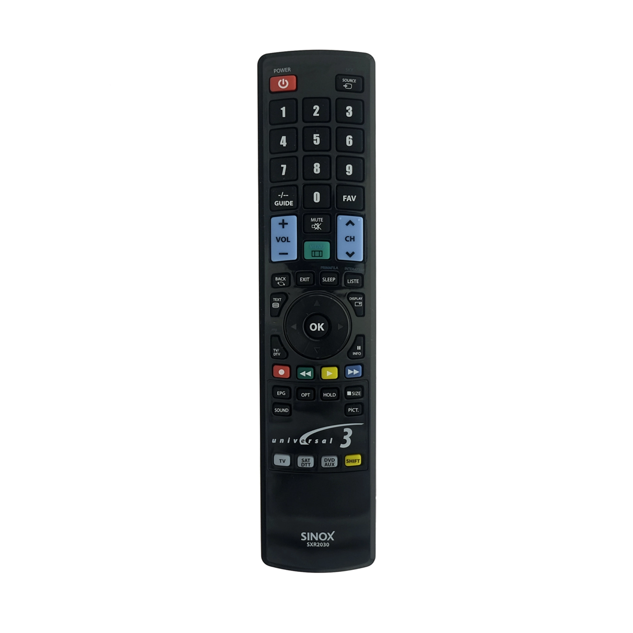 Sinox Remote Control 3-in-1