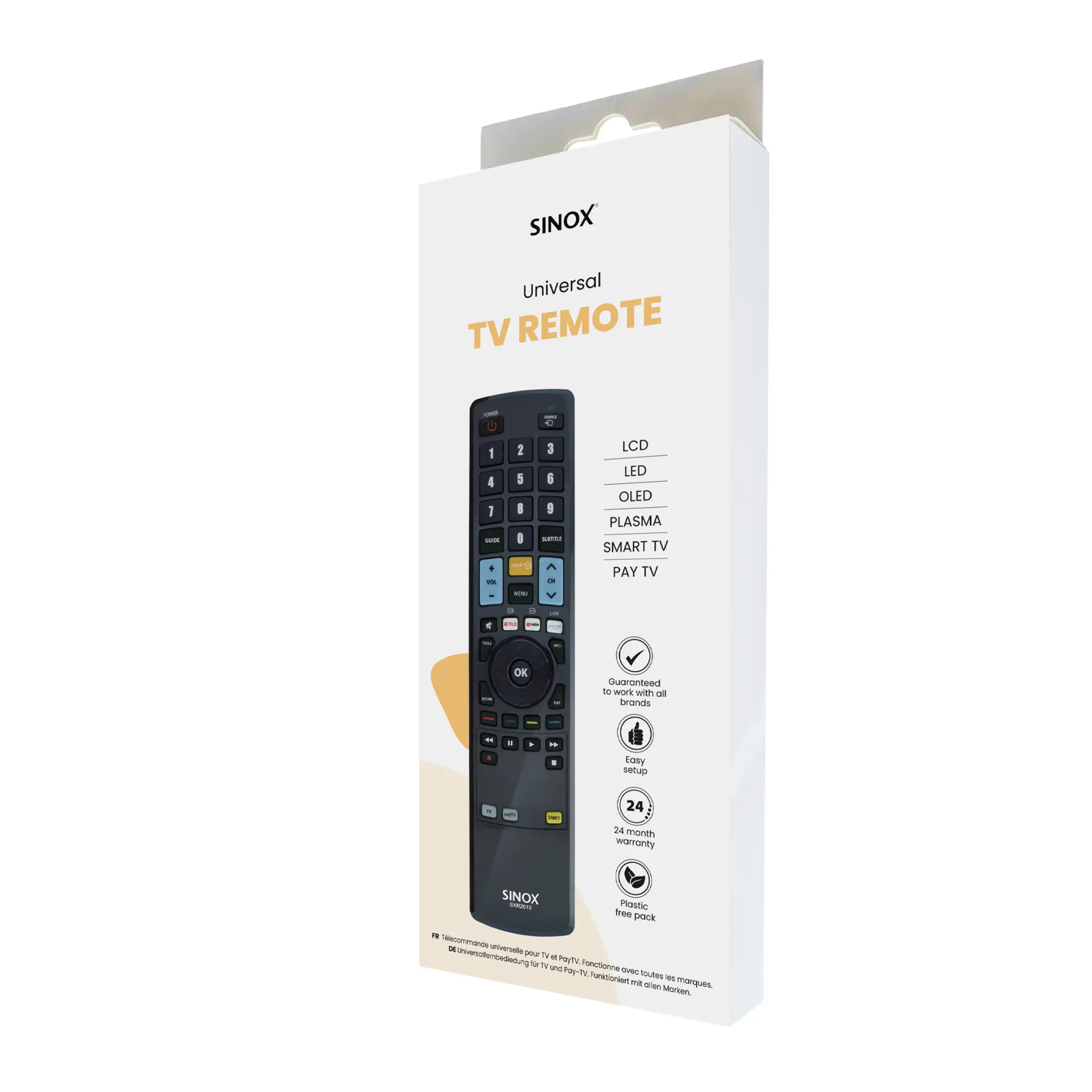 Sinox Universal TV Remote Control
