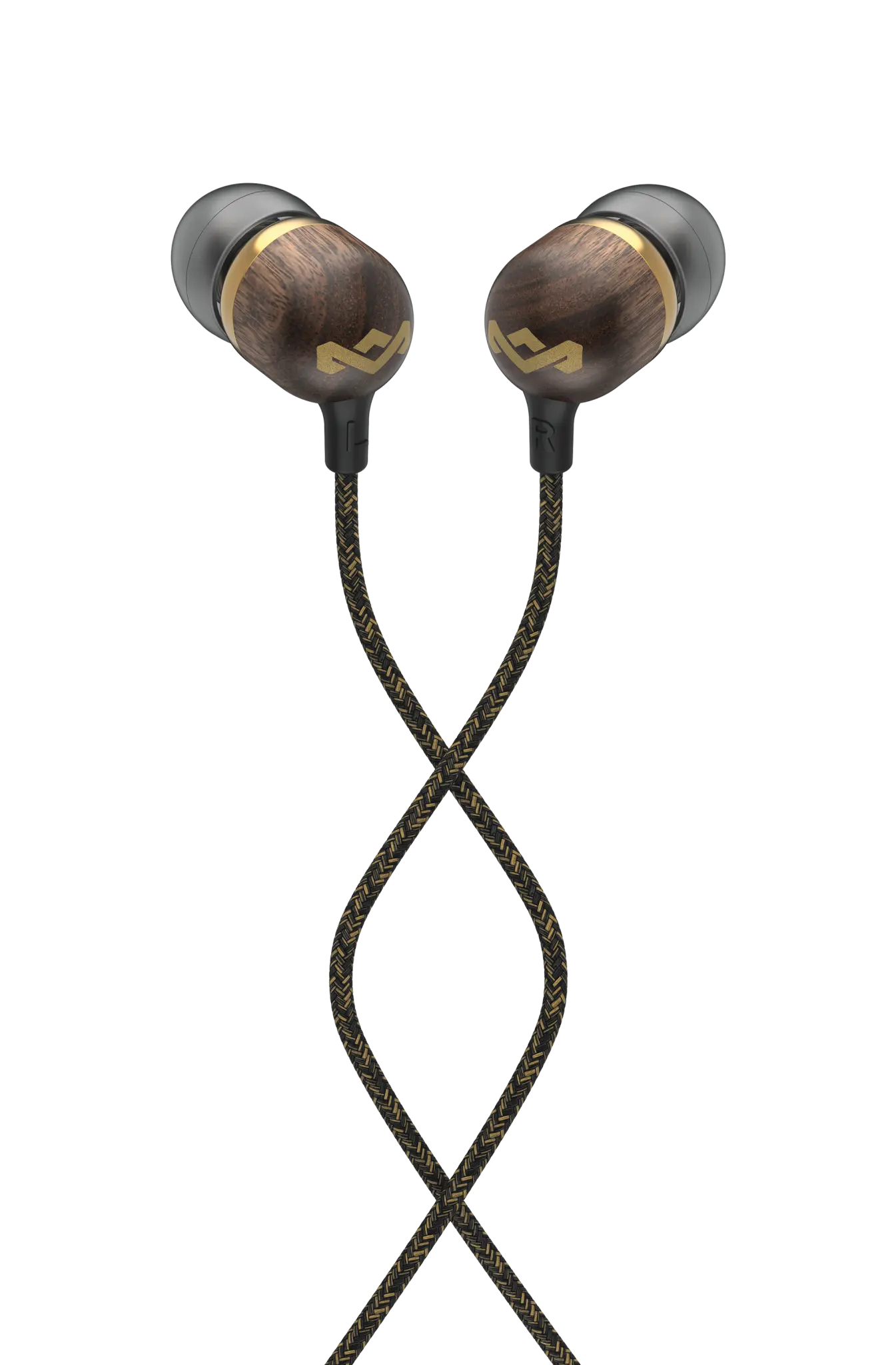 Marley Smile Jamaica In-Ear Headphones. Brass
